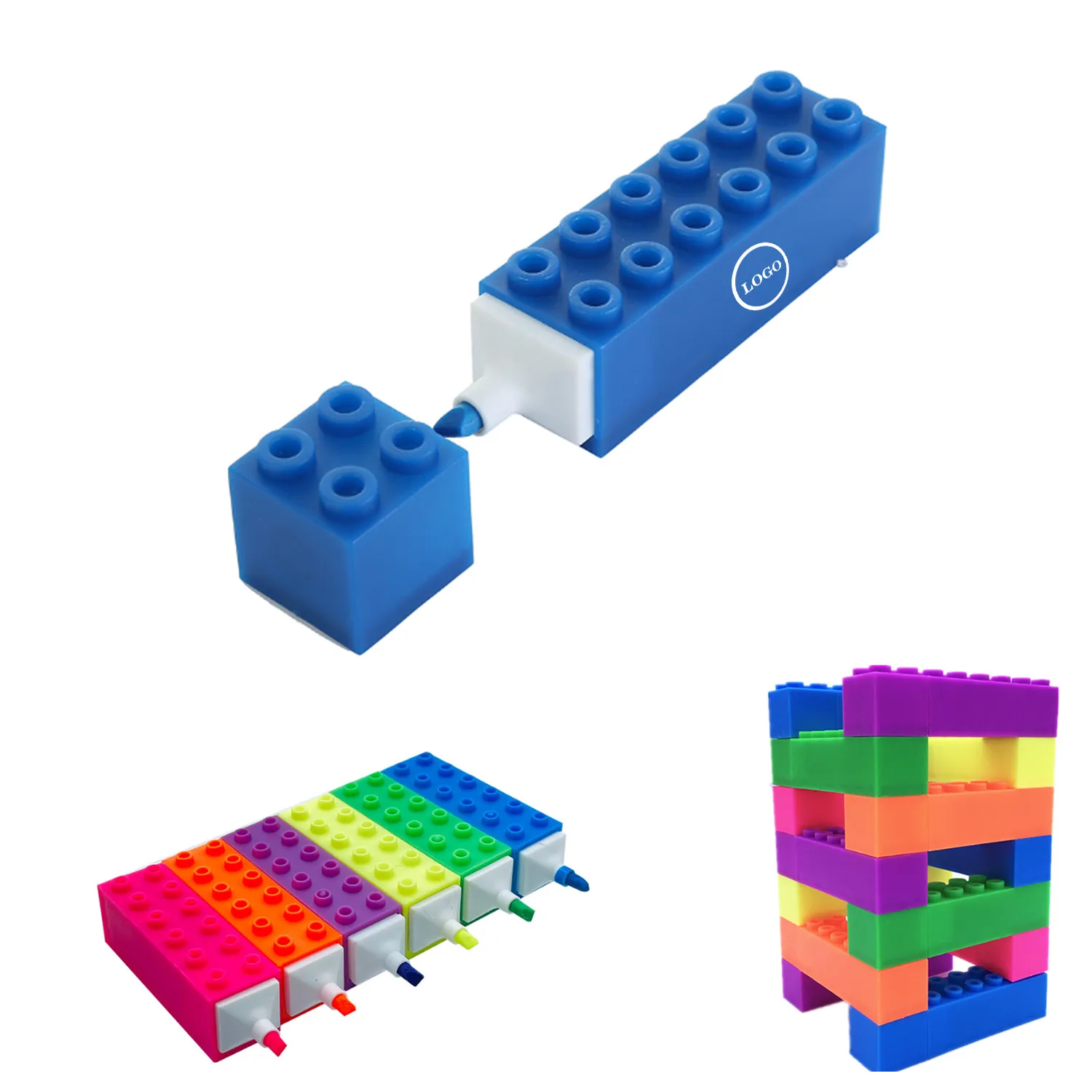 Brick Toy Highlighter Pen 2
