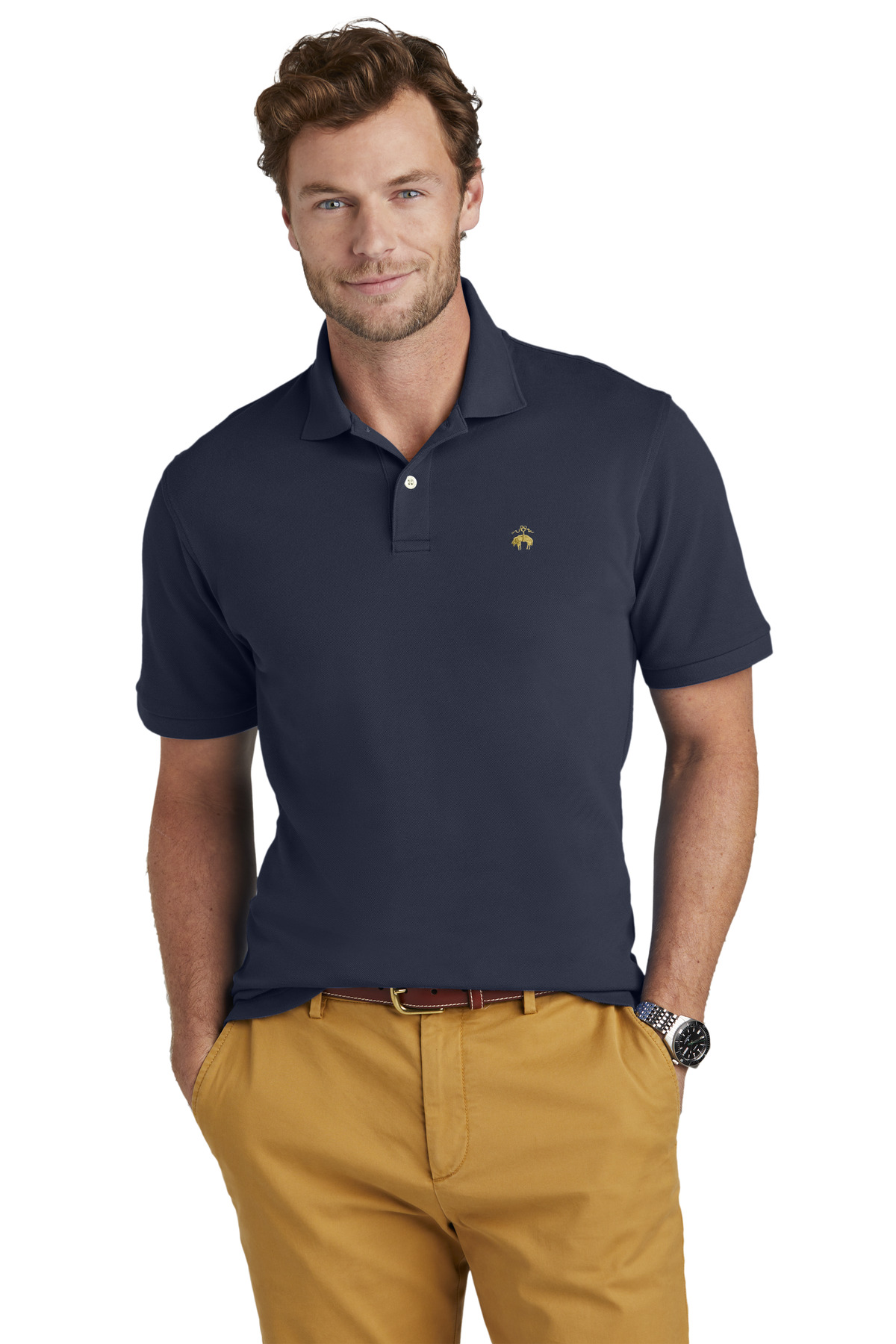Brooks Brothers Pima Cotton Pique Polo BB18200 15