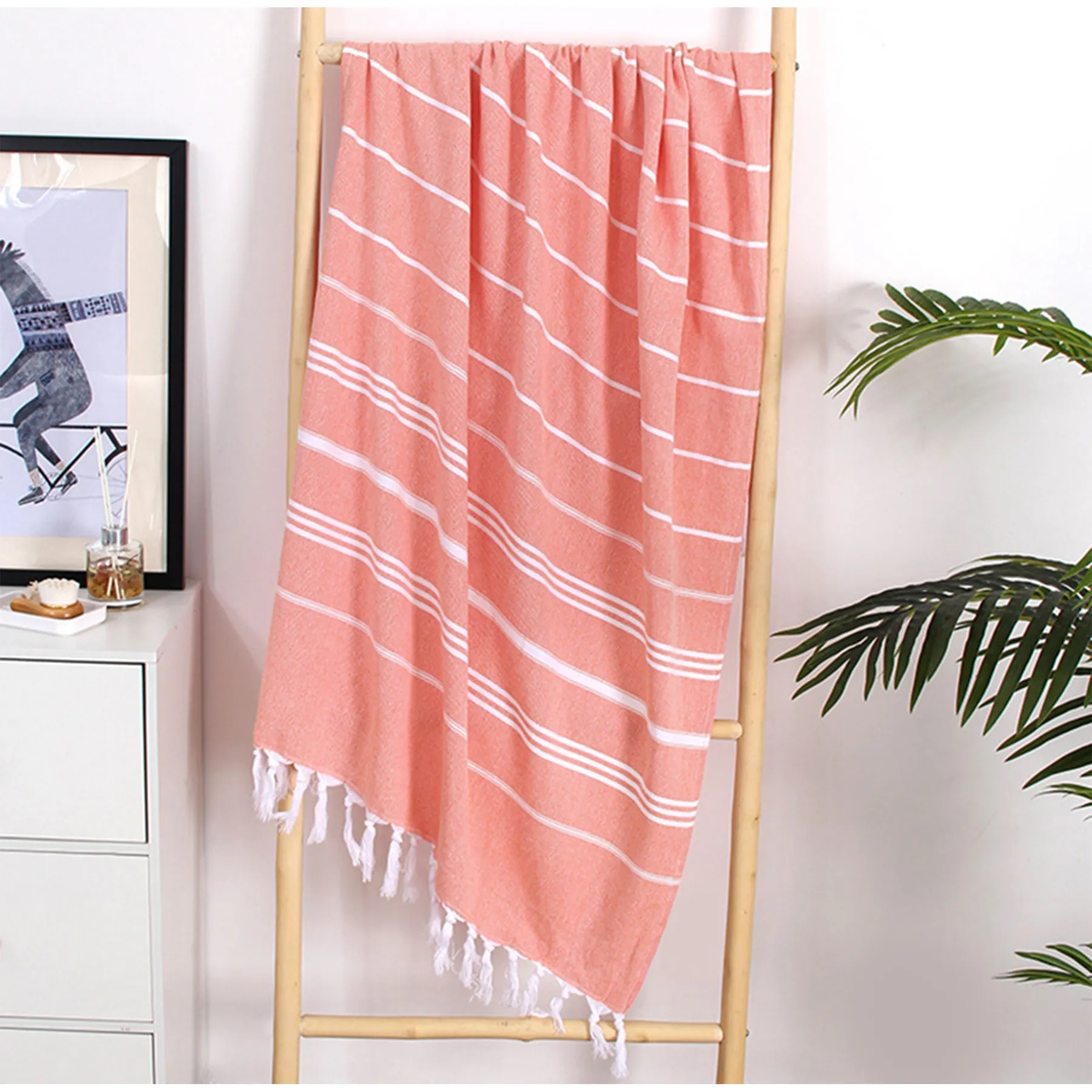 Tassel bath towel 5