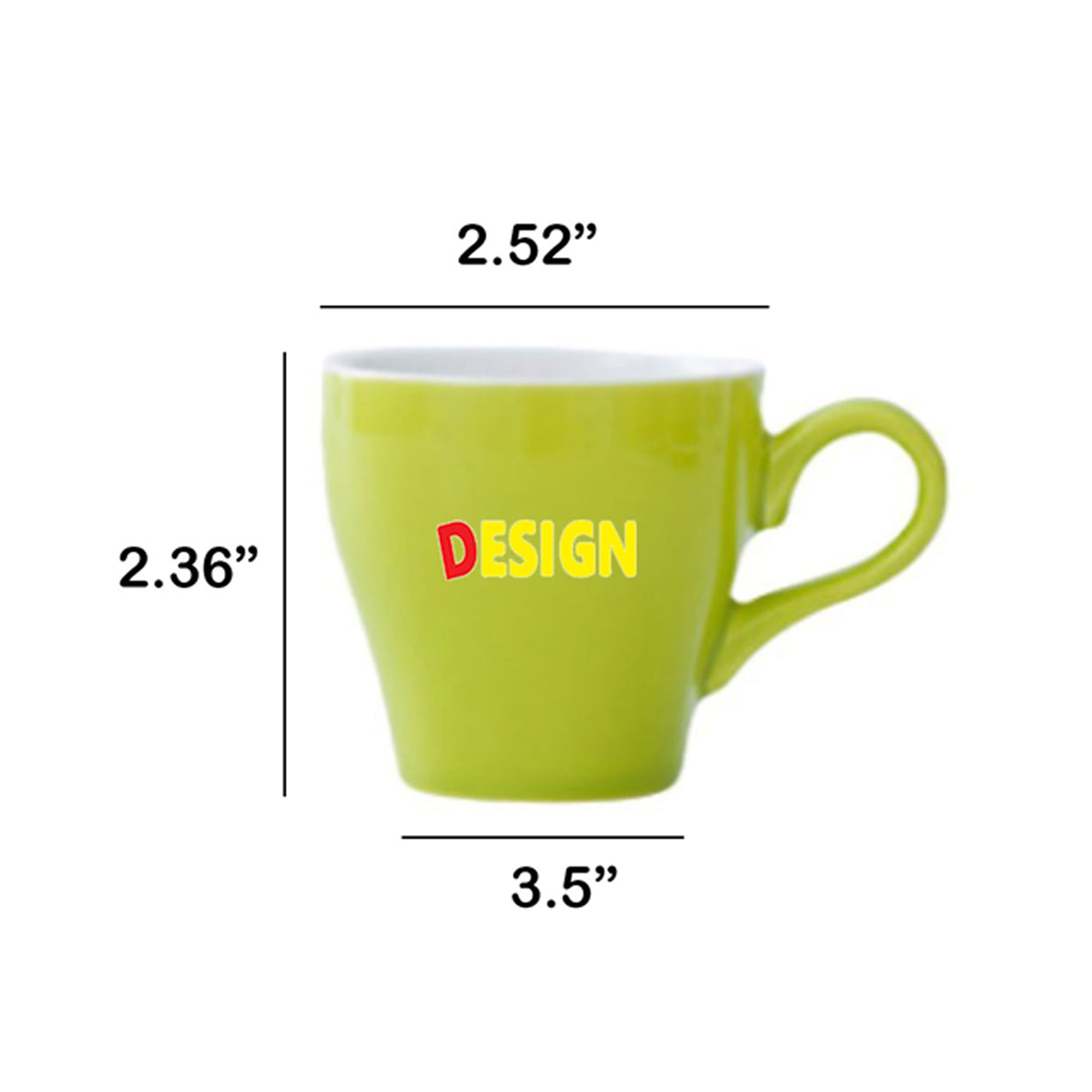 2.7oz Ceramic European Espresso Coffee Cups 13