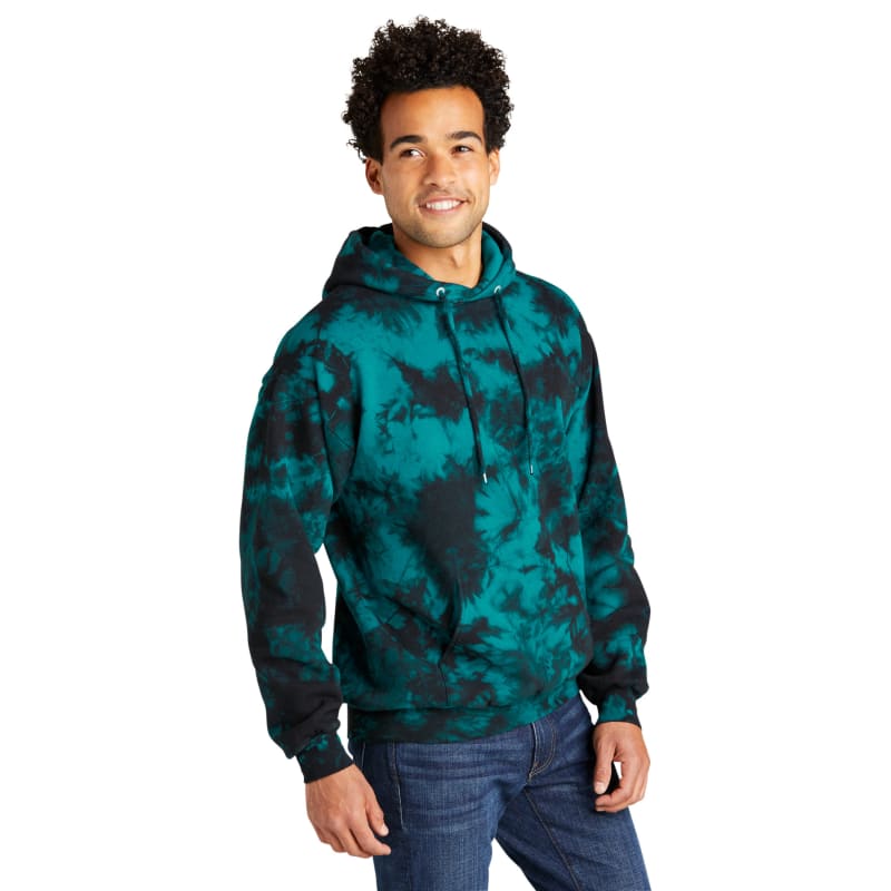 Port & Company Crystal Tie-Dye Pullover Hoodie 32