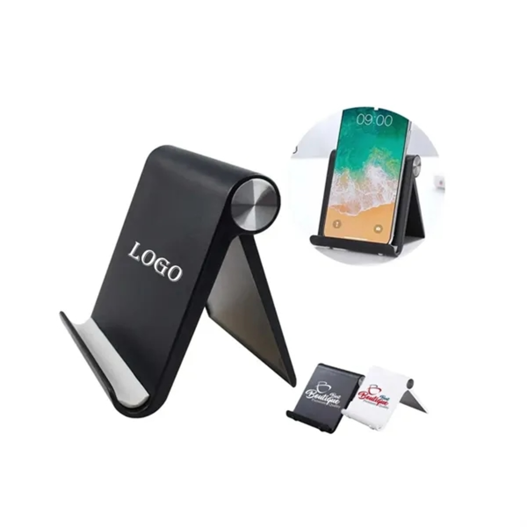 Adjustable desktop mobile phone holder tablet
 1