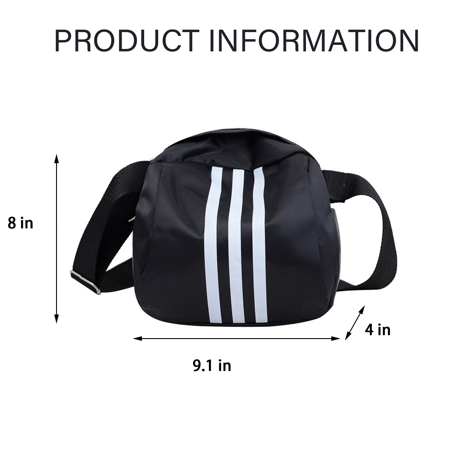 Nylon Large Capacity Crossbody Shoulder Bag 1