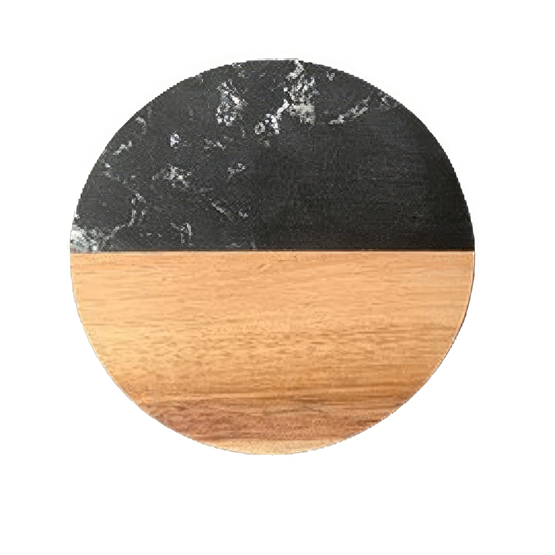 Marble Patchwork Wood Drinks Coaster 3
