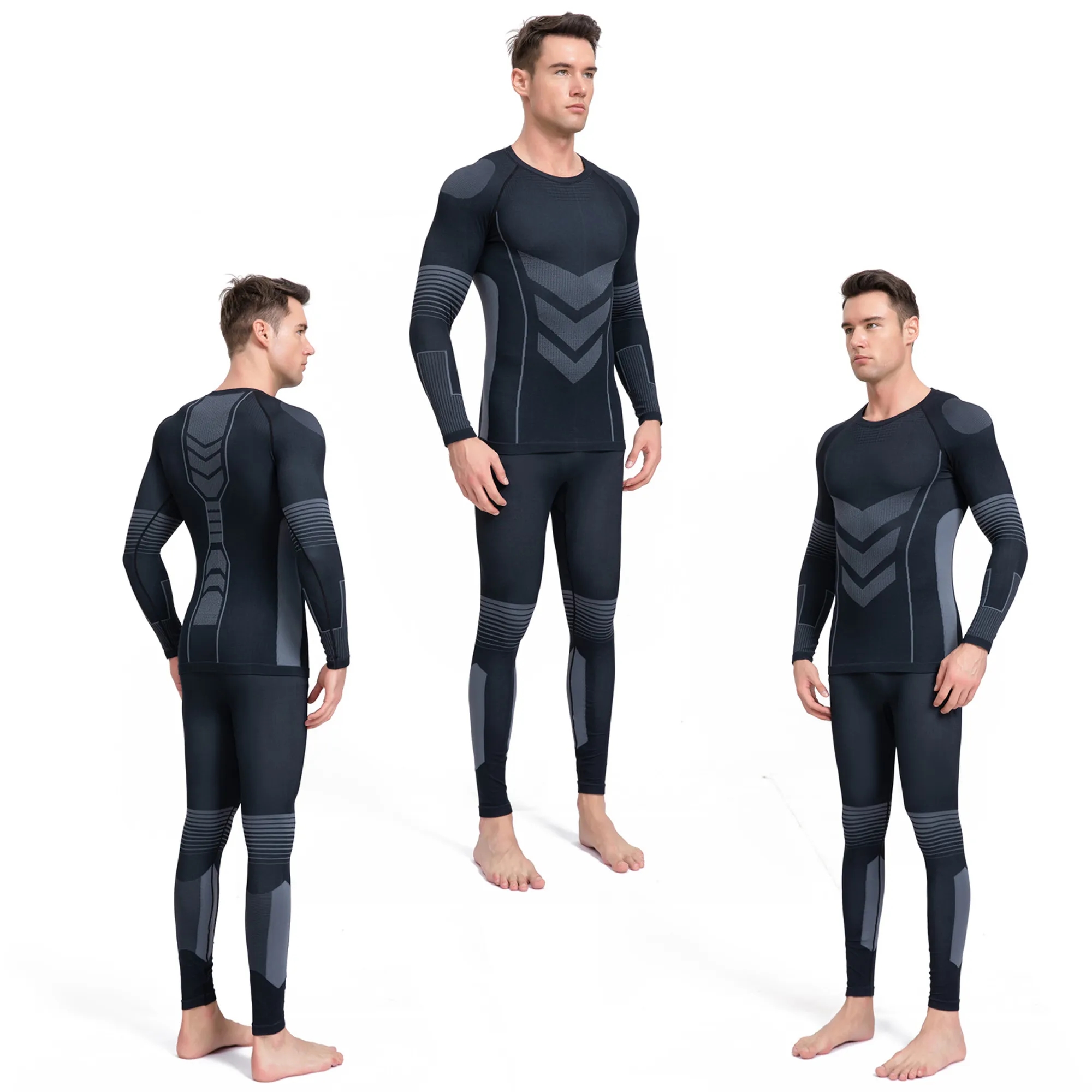 Ski Sports Set Seamless Thermal Underwear 2