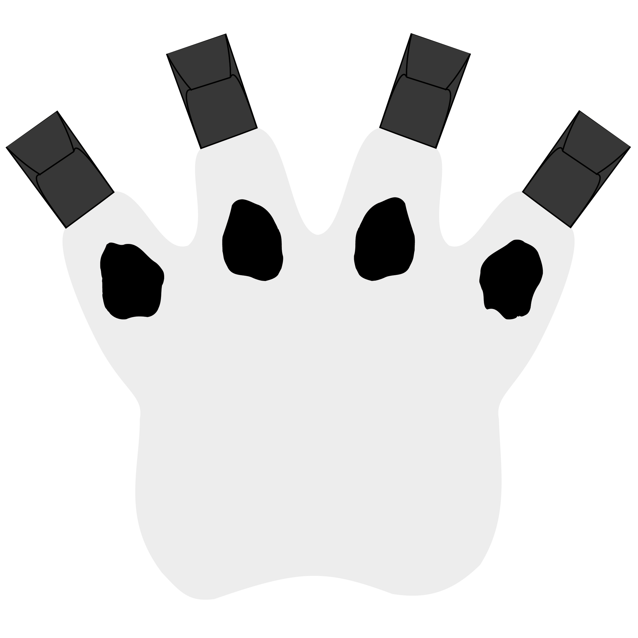 4 Claw Paw Mitt 24