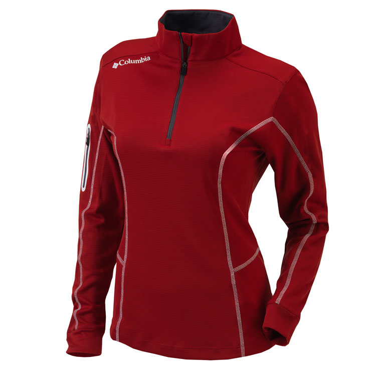 Columbia Ladies Omni-Wick Shotgun 1/4 Zip 10