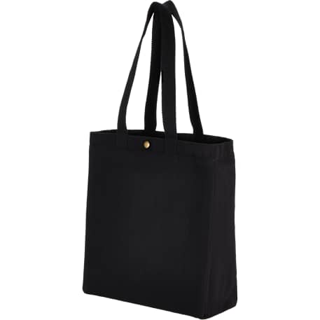 Repose 10oz Recycled Cotton Box Tote w/Snap 122