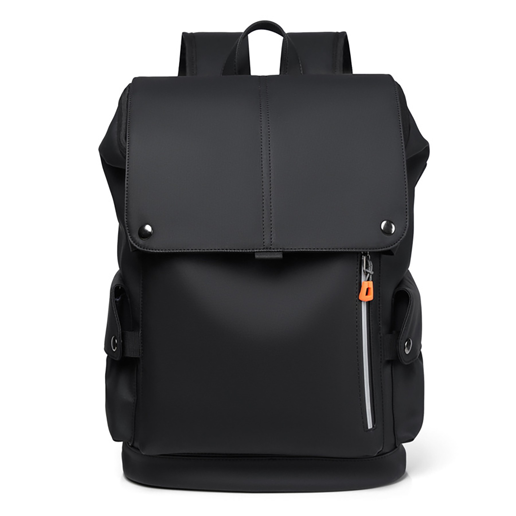 Waterproof PU Laptop Backpack With USB Charging Port 2