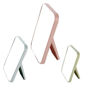 Wooden Desktop Makeup Mirror 1
