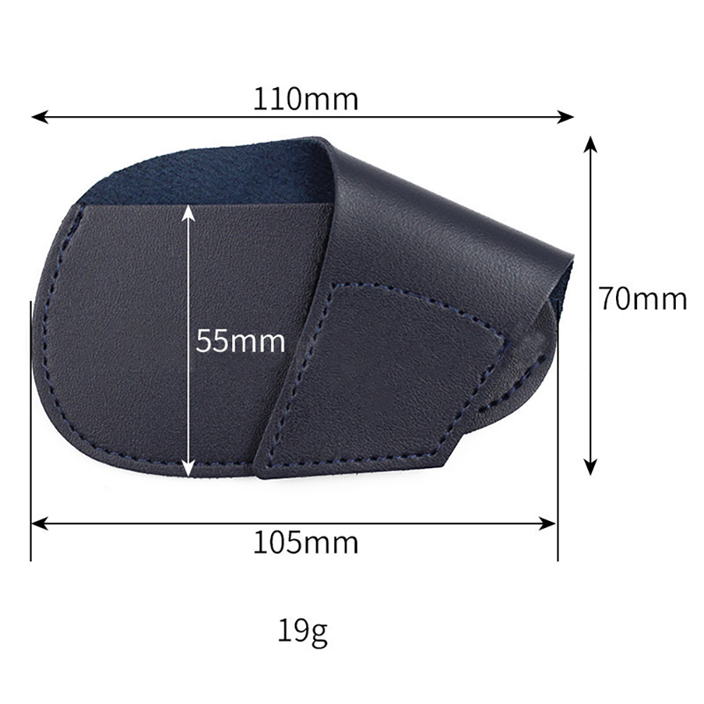 Leather Golf Club Iron Head Protective Covers 3
