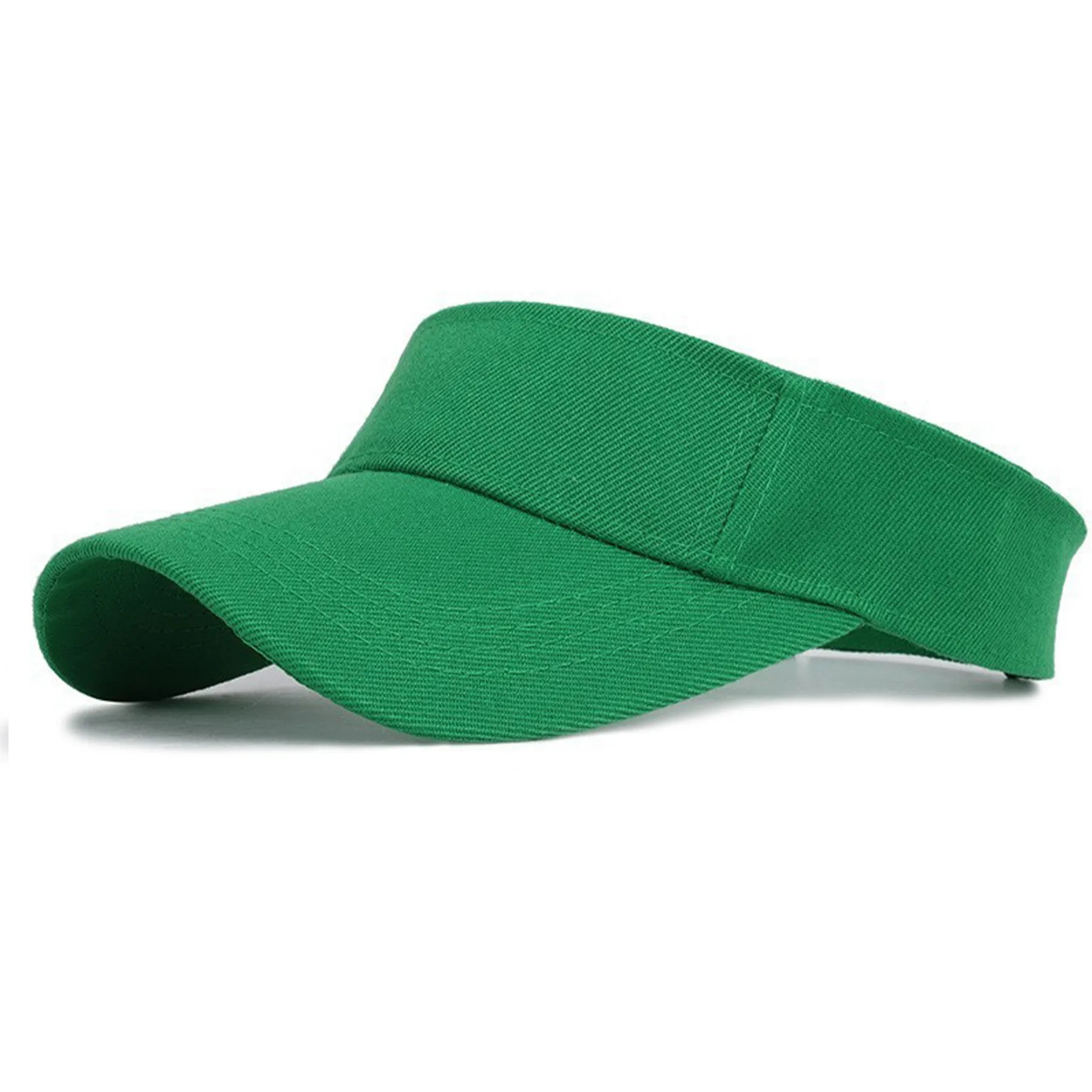 Sun Visor Women Large Brim UV Protection Empty Top Hats Caps 10