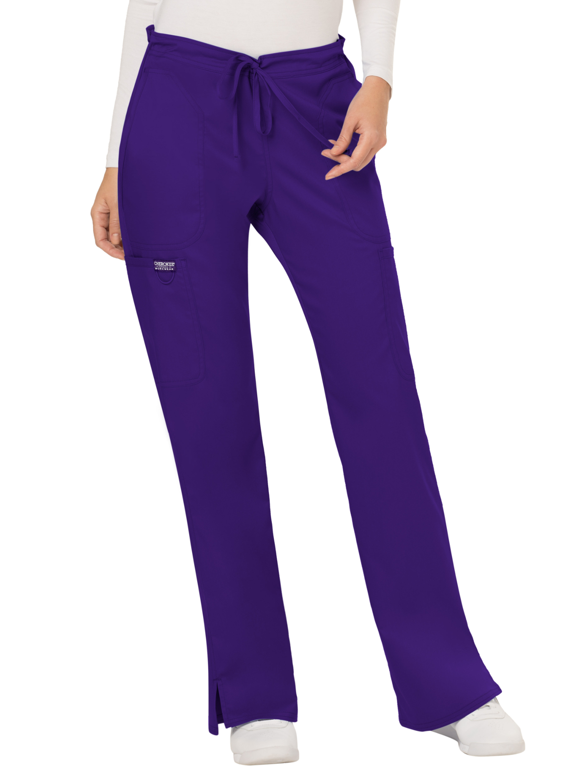 Cherokee - Workwear Revolution - Women's 5-Pocket Mid Rise Drawstring Pant 73