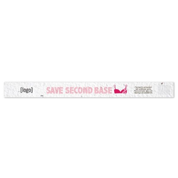 Breast Cancer Awareness - Seed Paper Wristband 11