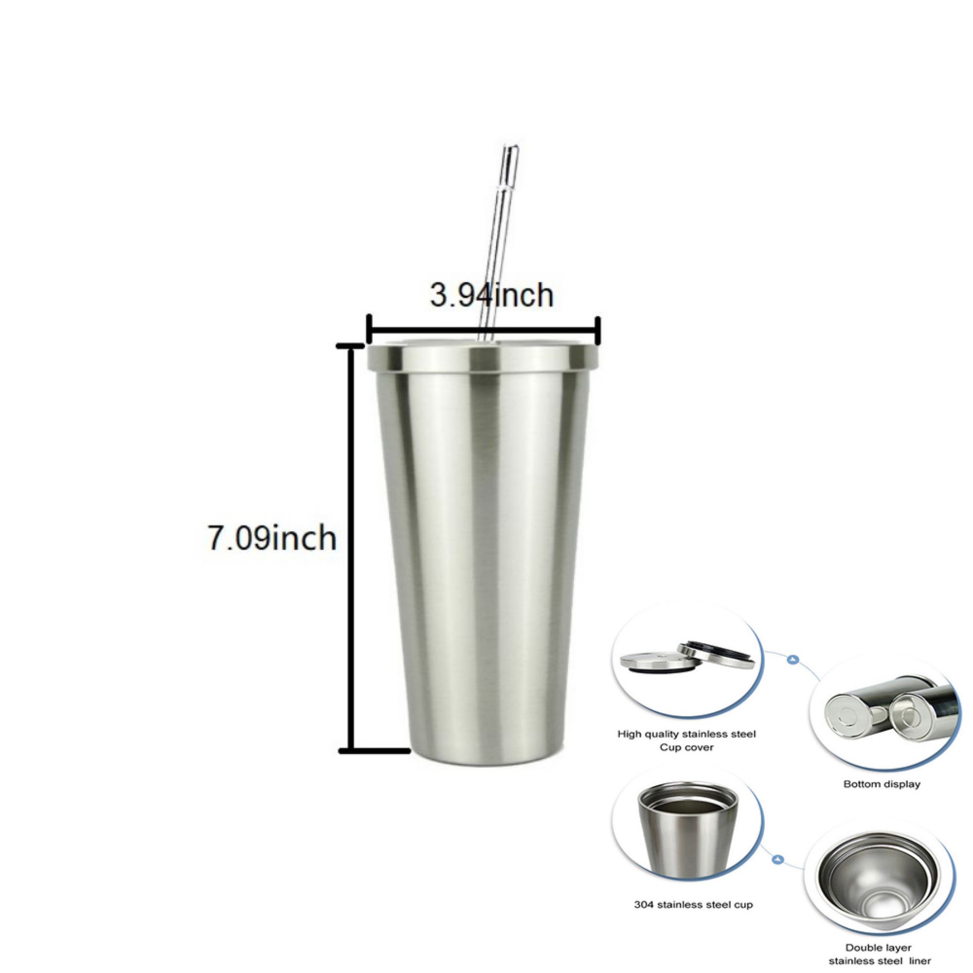 Double Wall Stainless Steel Cup 2