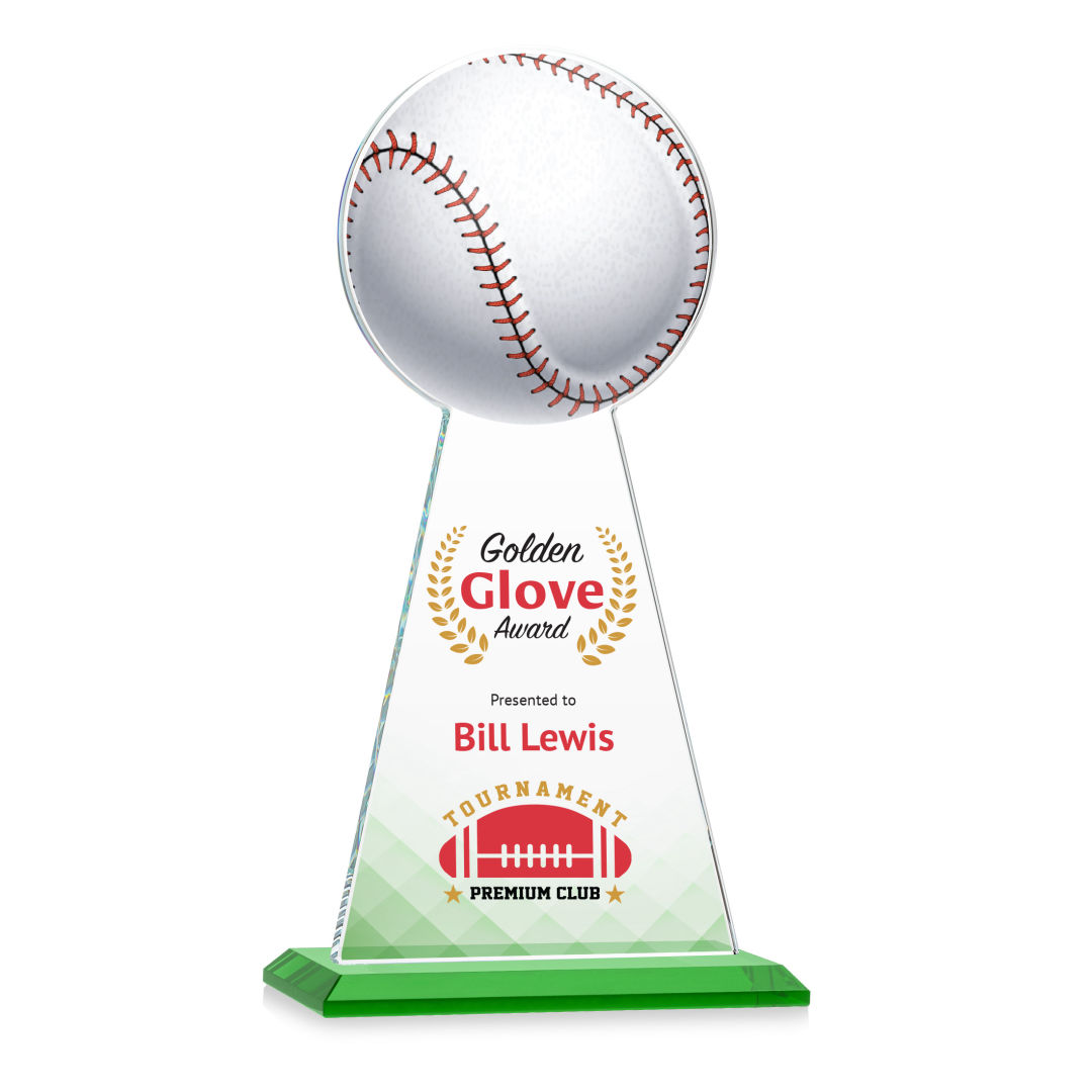 Edenwood Baseball VividPrint™ Award - Green 3