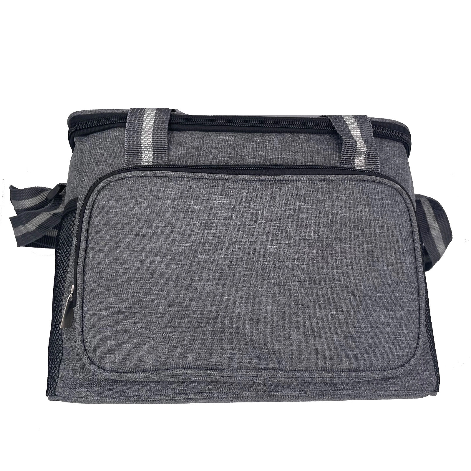 Reusable Large Insulated Lunch Bag With Shoulder Strap 2