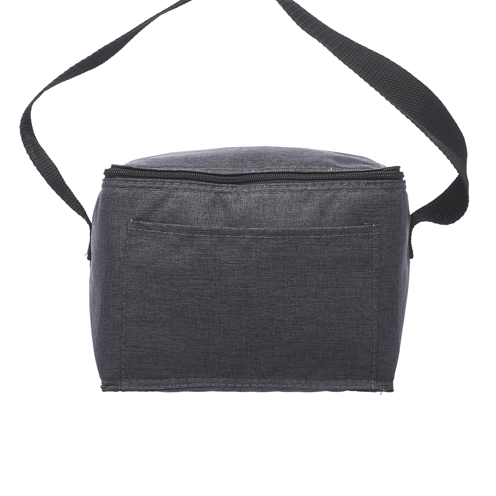 6 Pack Insulated Heathered Lunch Bags