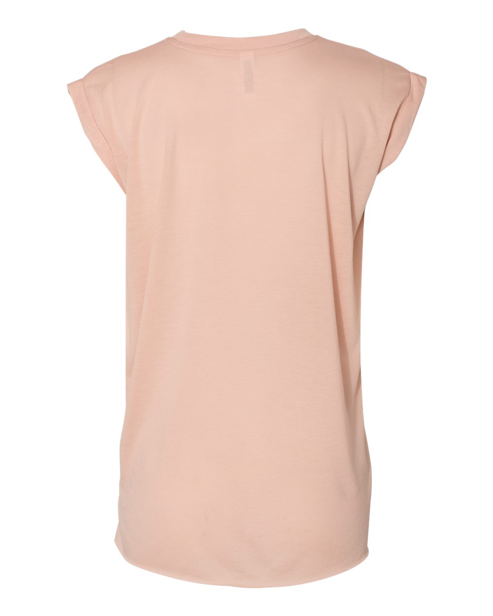 Women's Flowy Rolled Cuffs Muscle Tee - 8804 43