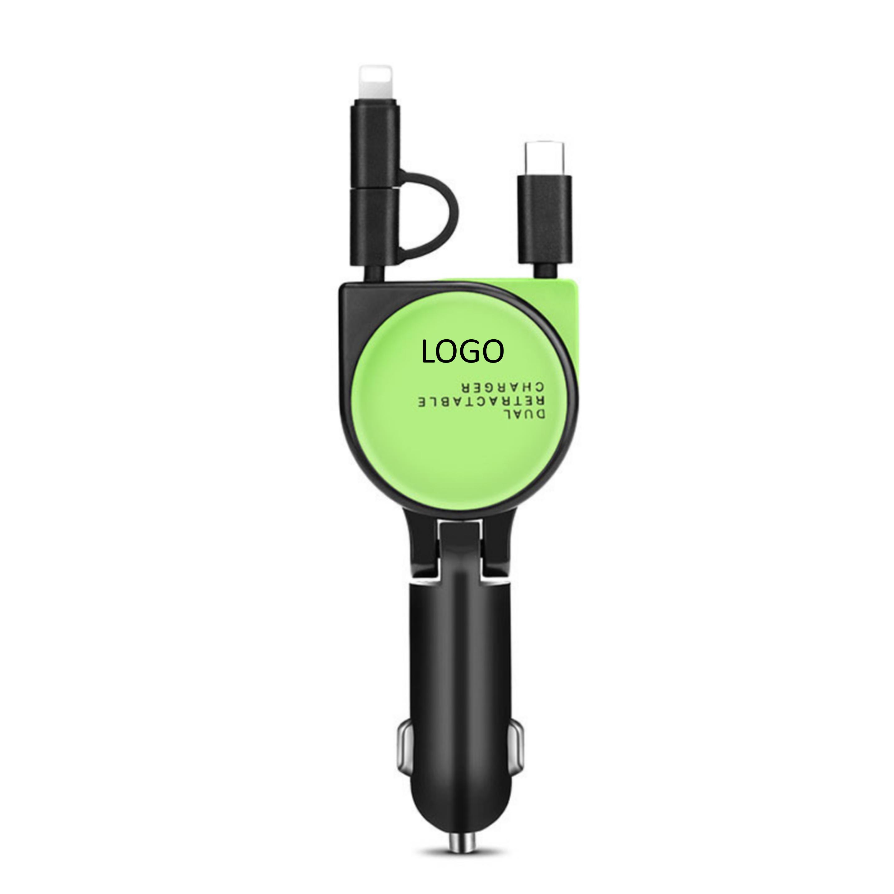 Multi-function foldable car charger 3