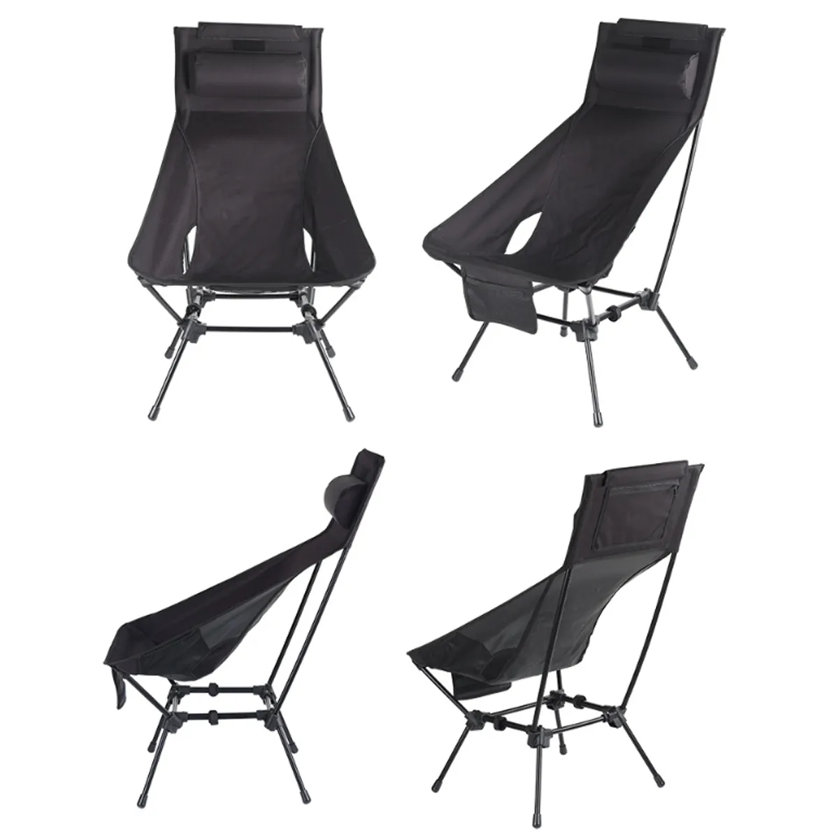 Adjustable Folding Outdoor Beach Moon Lounge Chair 3