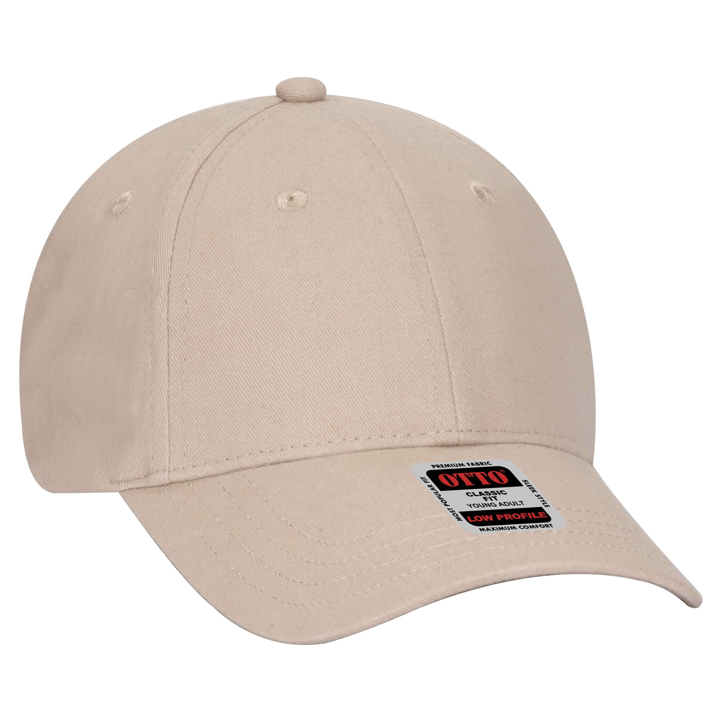 OTTO CAP® 6 Panel Low Profile Baseball Cap 34