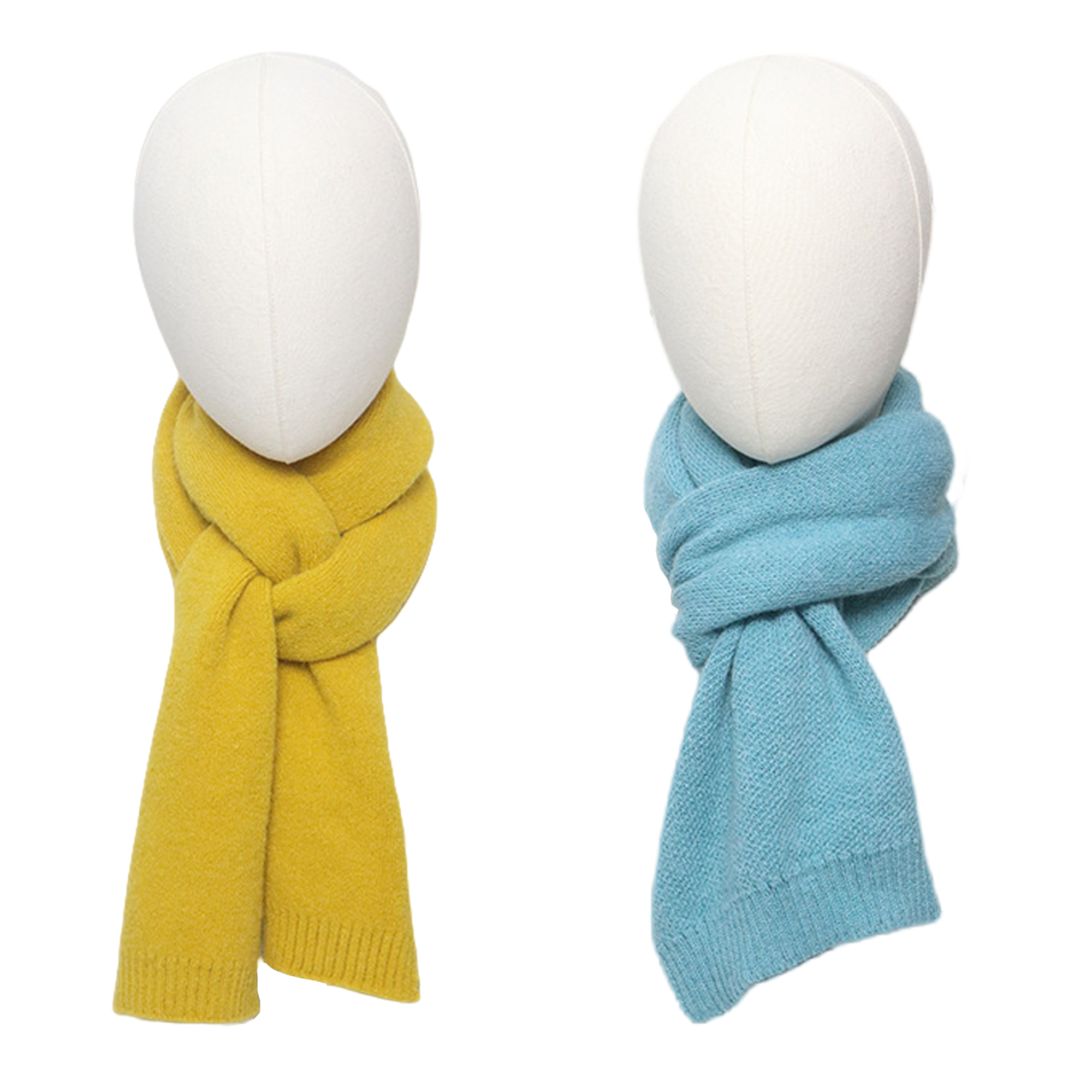 Oversized Cold-Weather Knit Scarf 2