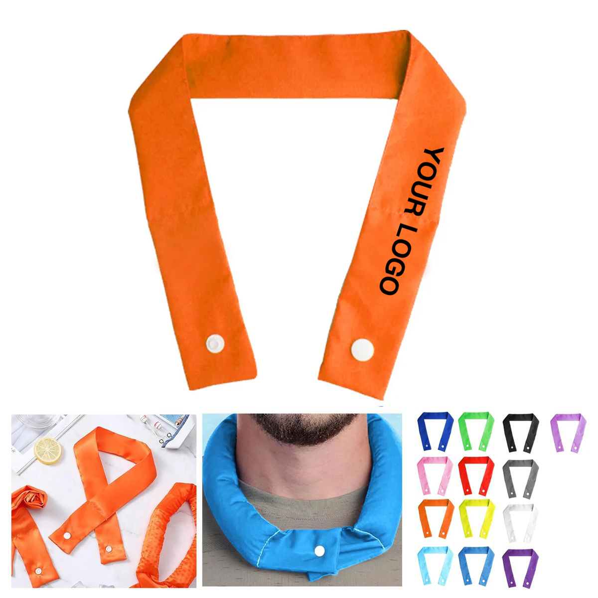 Polyester Cooling Neck Wrap for Outdoor Activities 6