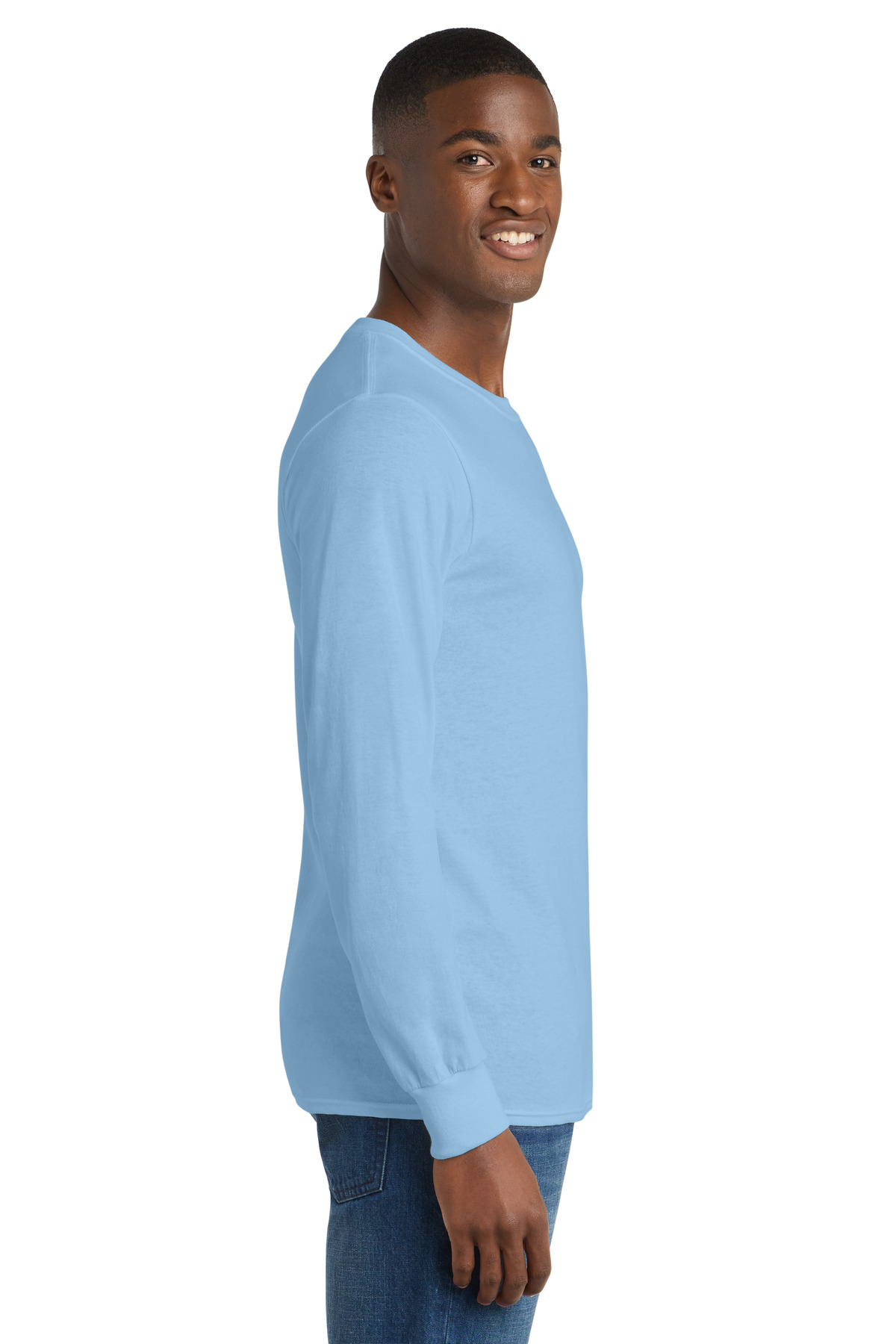 Port & Co Long Sleeve Core Cotton Tee. PC54LS 165