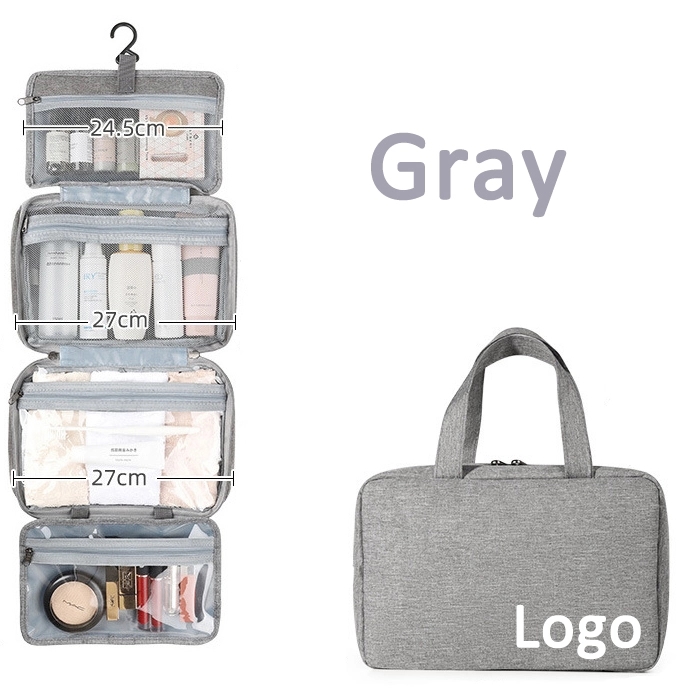 Hanging Travel Toiletry Bag & Makeup Cosmetic Organizer 2