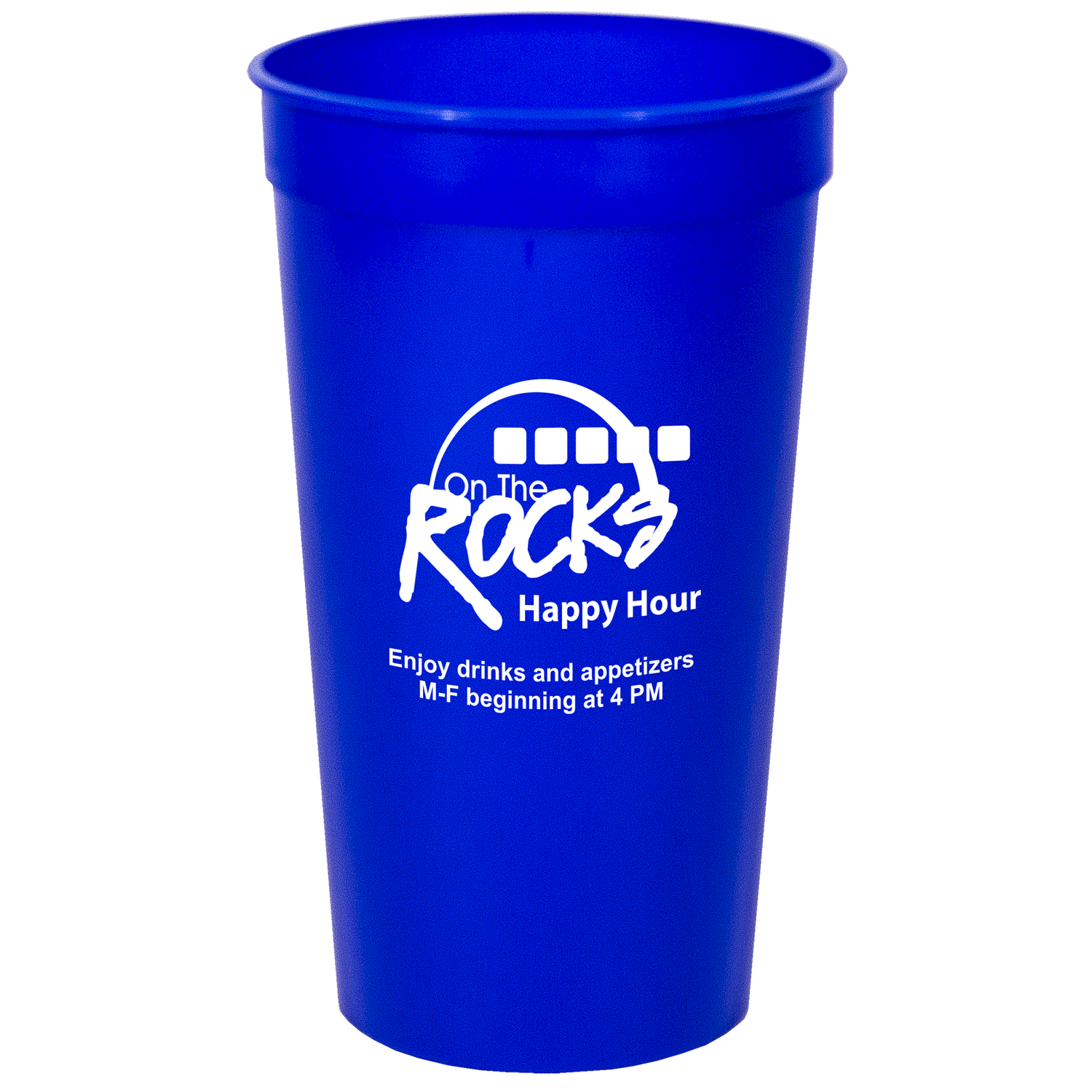 32 oz Smooth Colored Stadium/Souvenir Cup