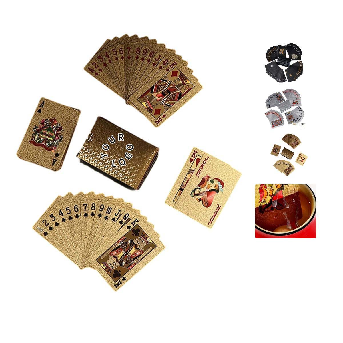 Premium Plastic Poker Cards with Clear Printing 3