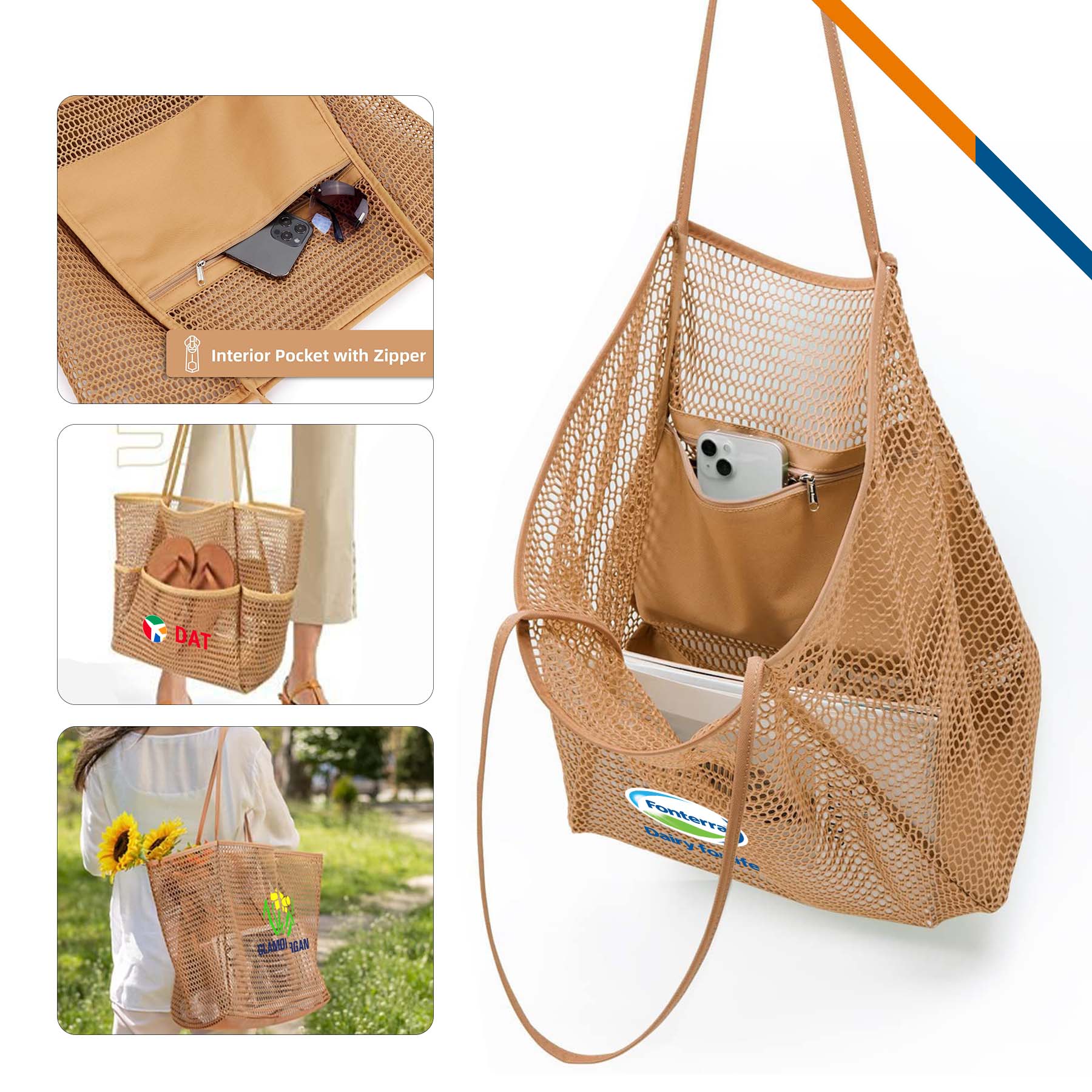 Arye Mesh Tote Bag 1