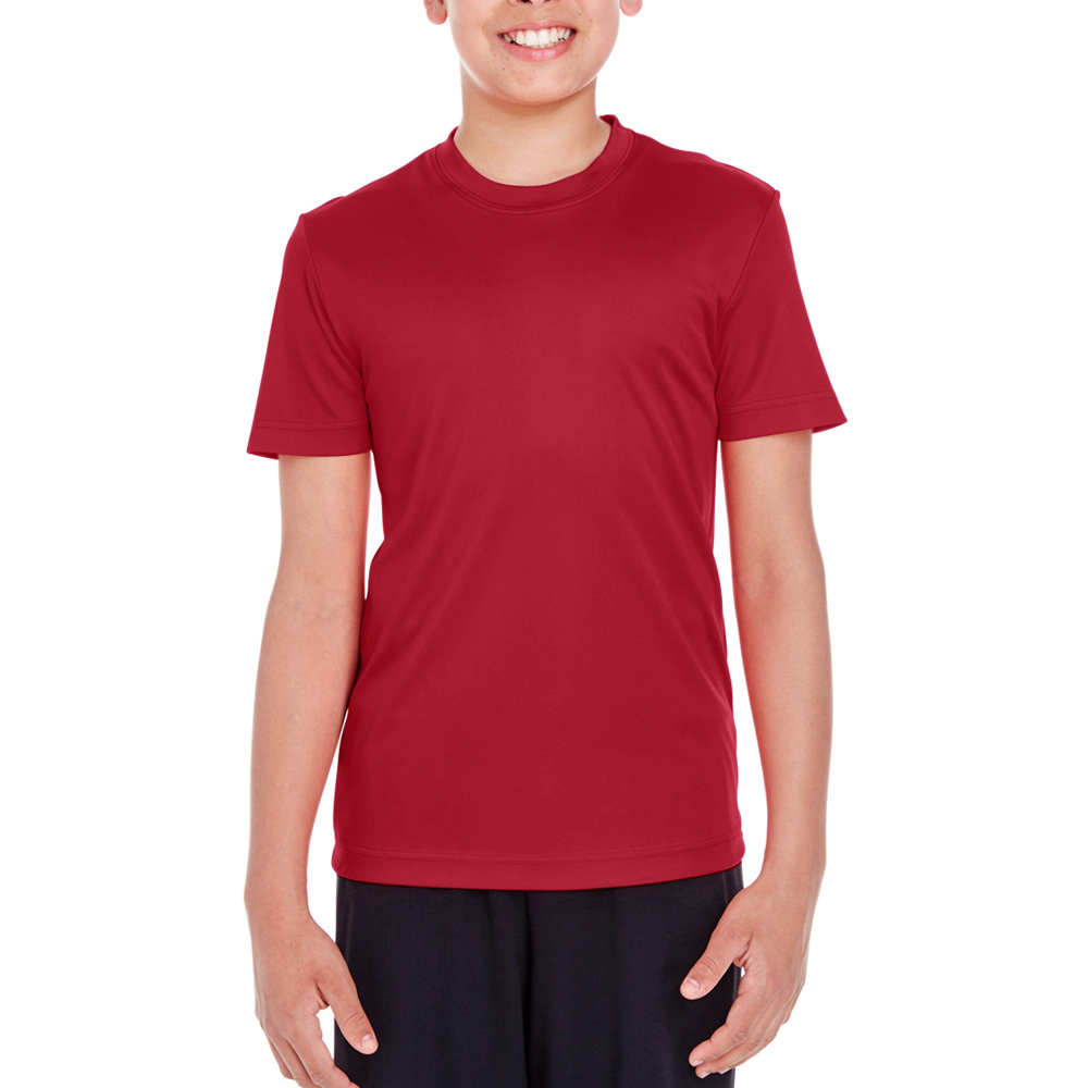 3.8 oz 100% Polyester Interlock with Moisture-Wicking Protection 1