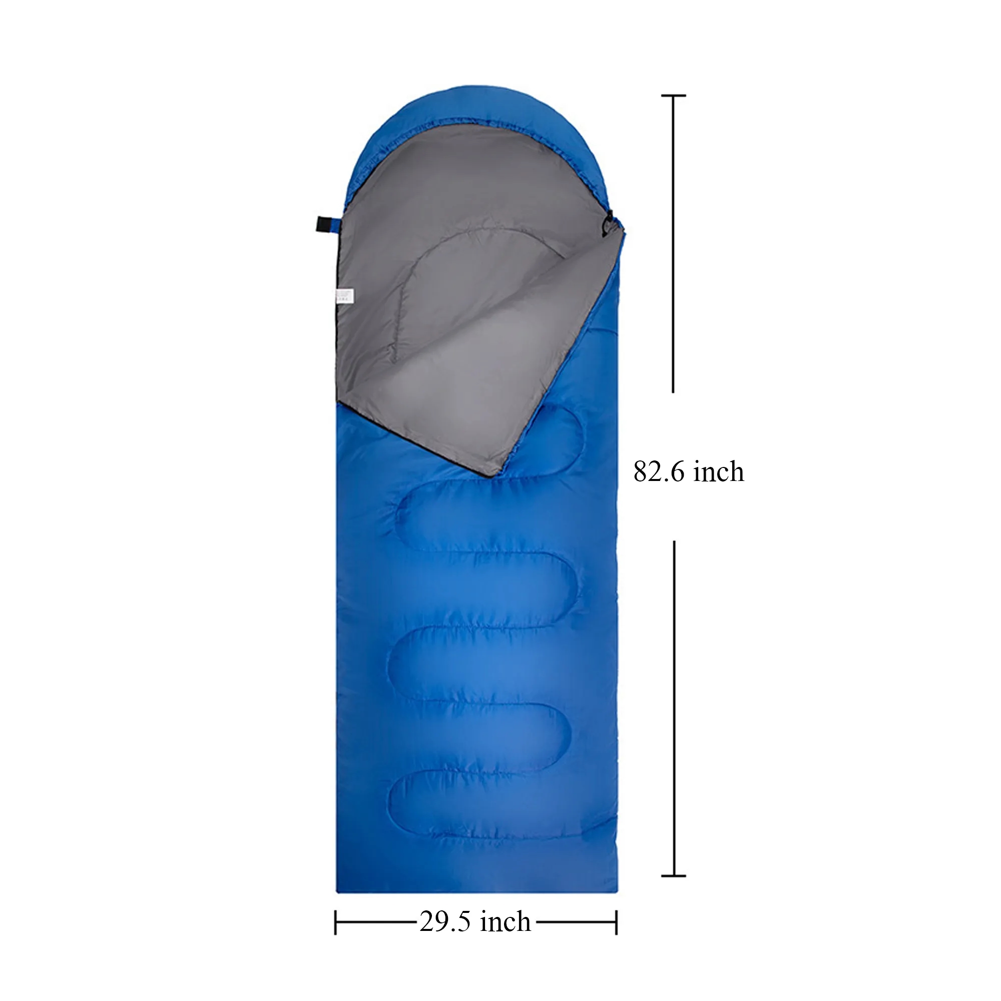 Outdoor Envelope Sleeping Bag Backpacking Camping 4