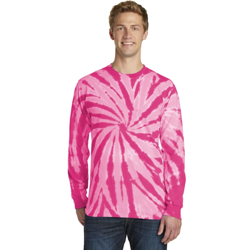 Port & Company Tie-Dye Long Sleeve Tee. 15