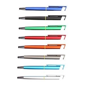 Phone Stand Ballpoint Pen With Highlighter 15