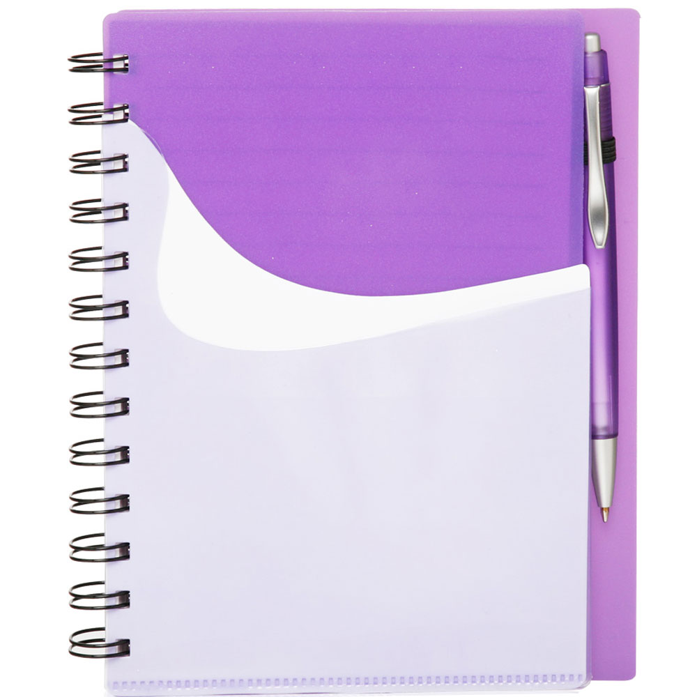 Spiral Notebooks with Front Pocket 3