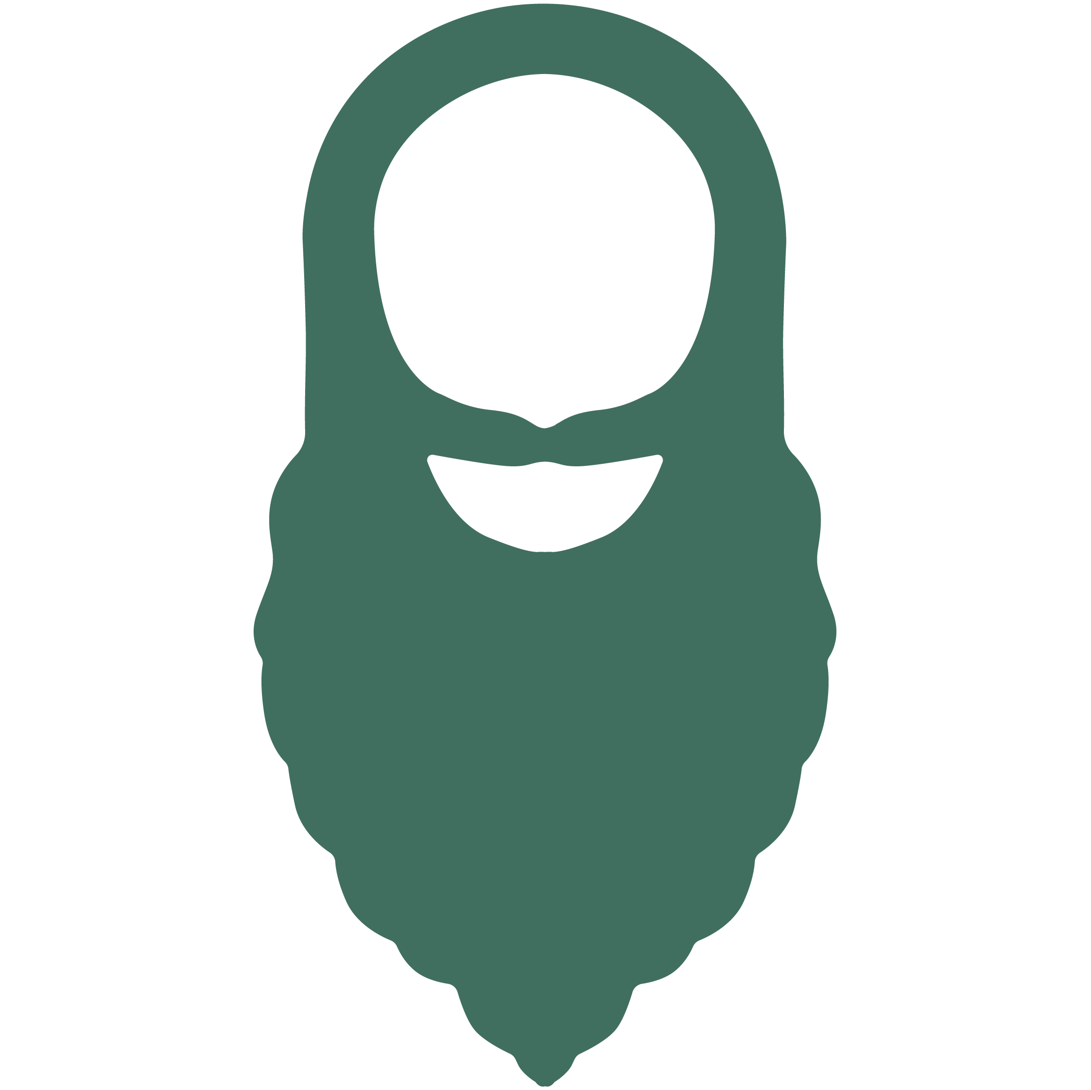 Foam Long Beard Pullover 18