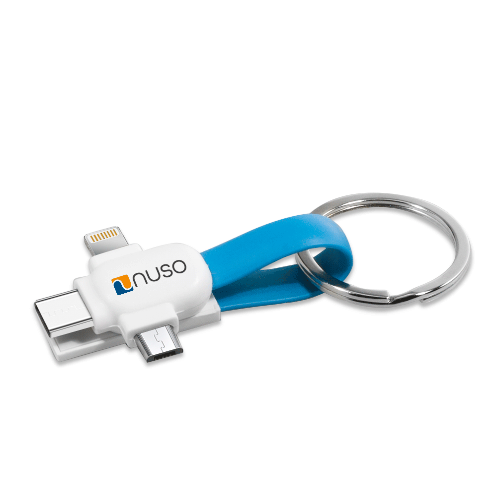 Arleta 3-in-1 Magnetic Key Ring and Charging Cable 2