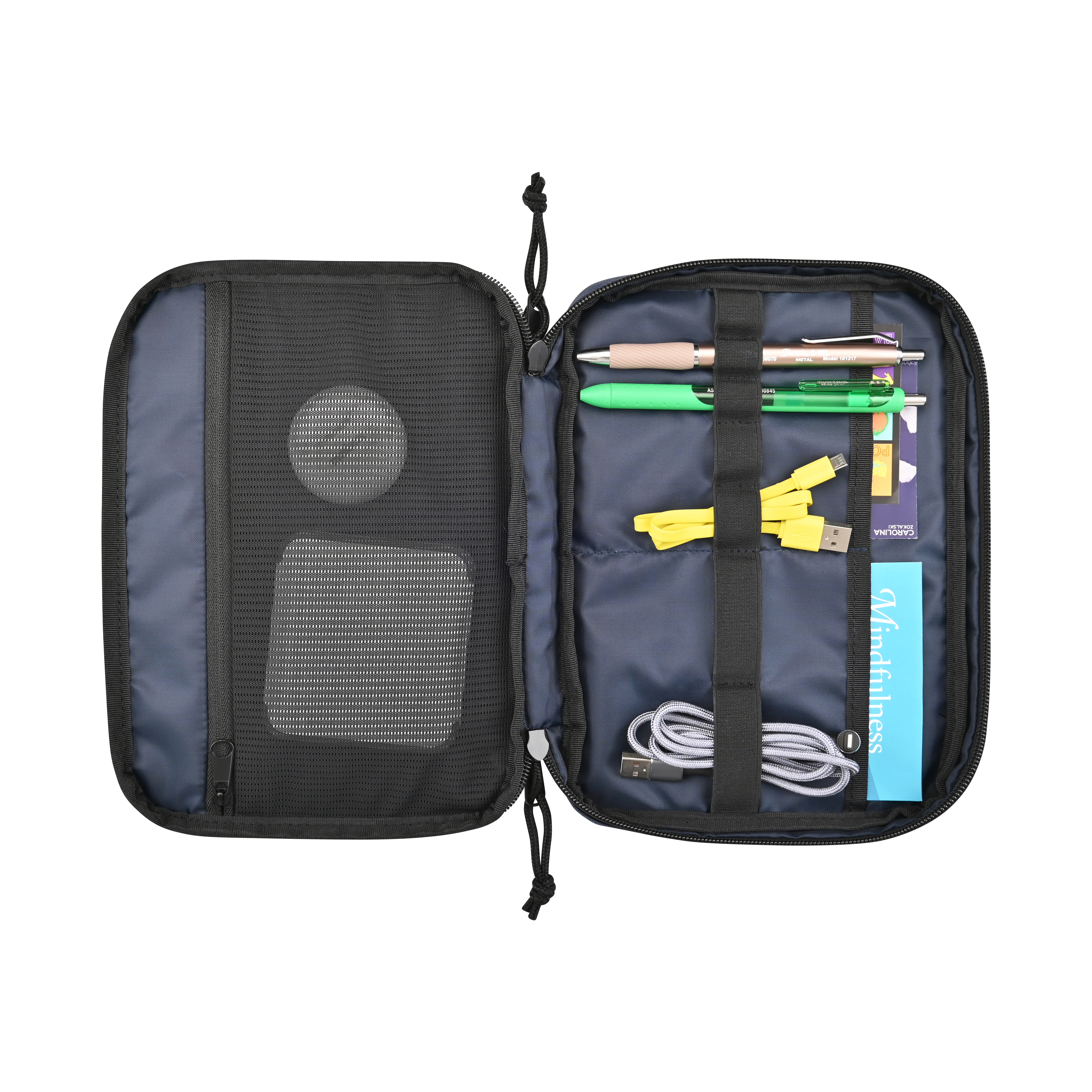 Renew Recycled rPET Slim Tech Organizer - AWARE™ 16