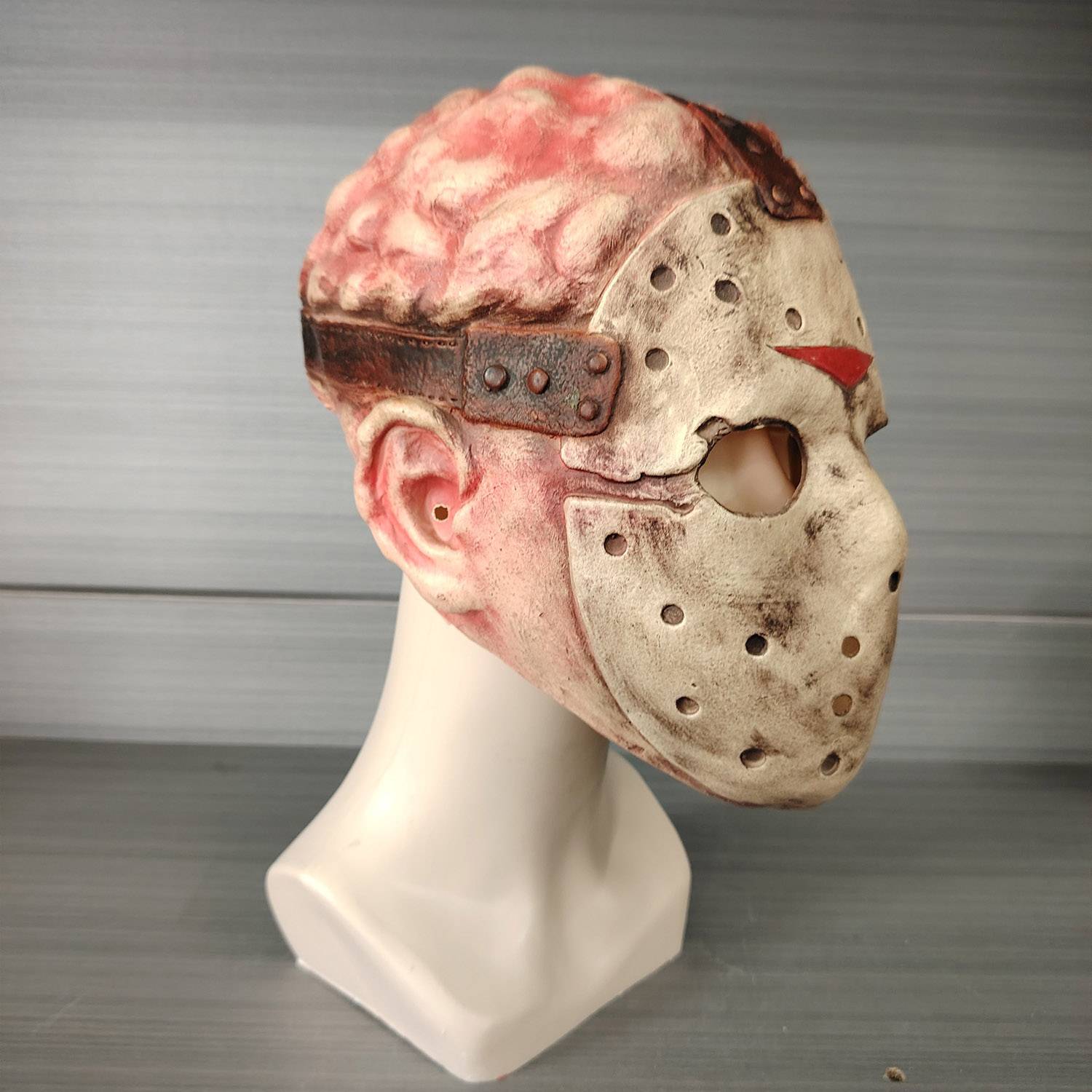 Rubie's Costume Men's Friday The 13Th Jason Double Mask 4