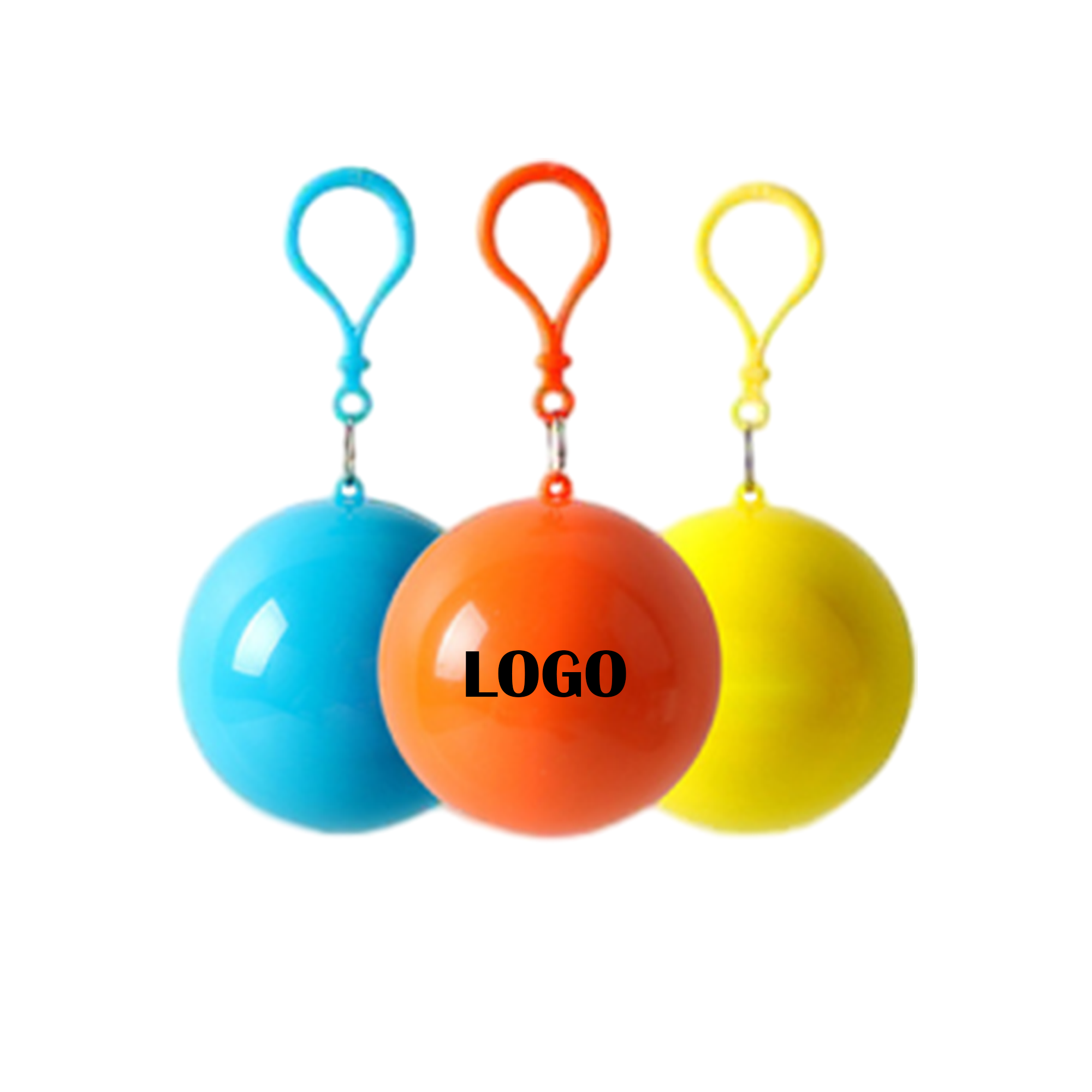 Transparent Disposable Portable Raincoat Ball 1