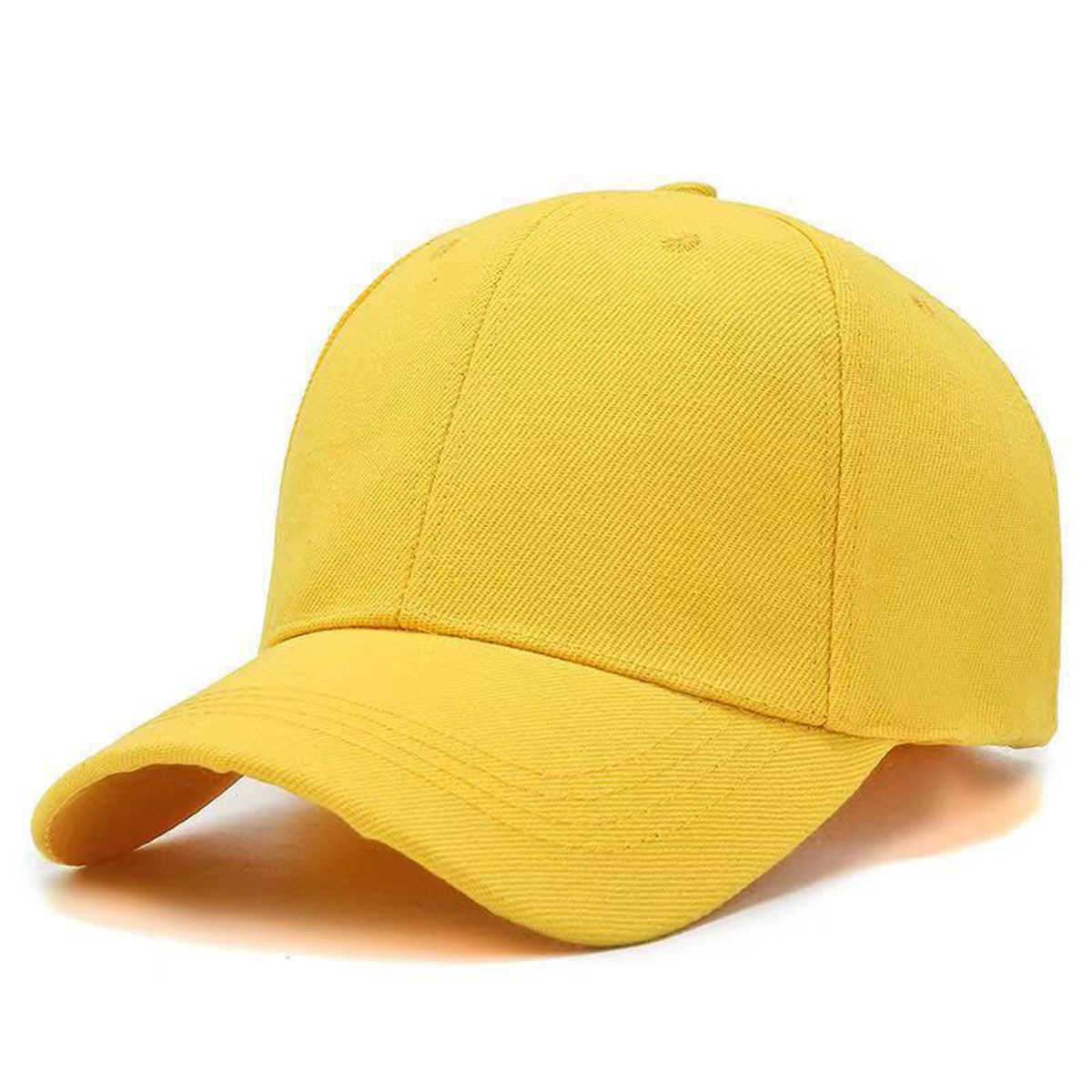 Solid Color Thick Outdoor Sun Hat Baseball Cap 5