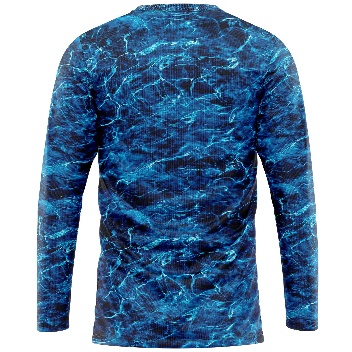 Mossy Oak® Men's 4.4 oz. Polyester Interlock Raglan Long Sleeve T-Shirt, UPF 50+ 5