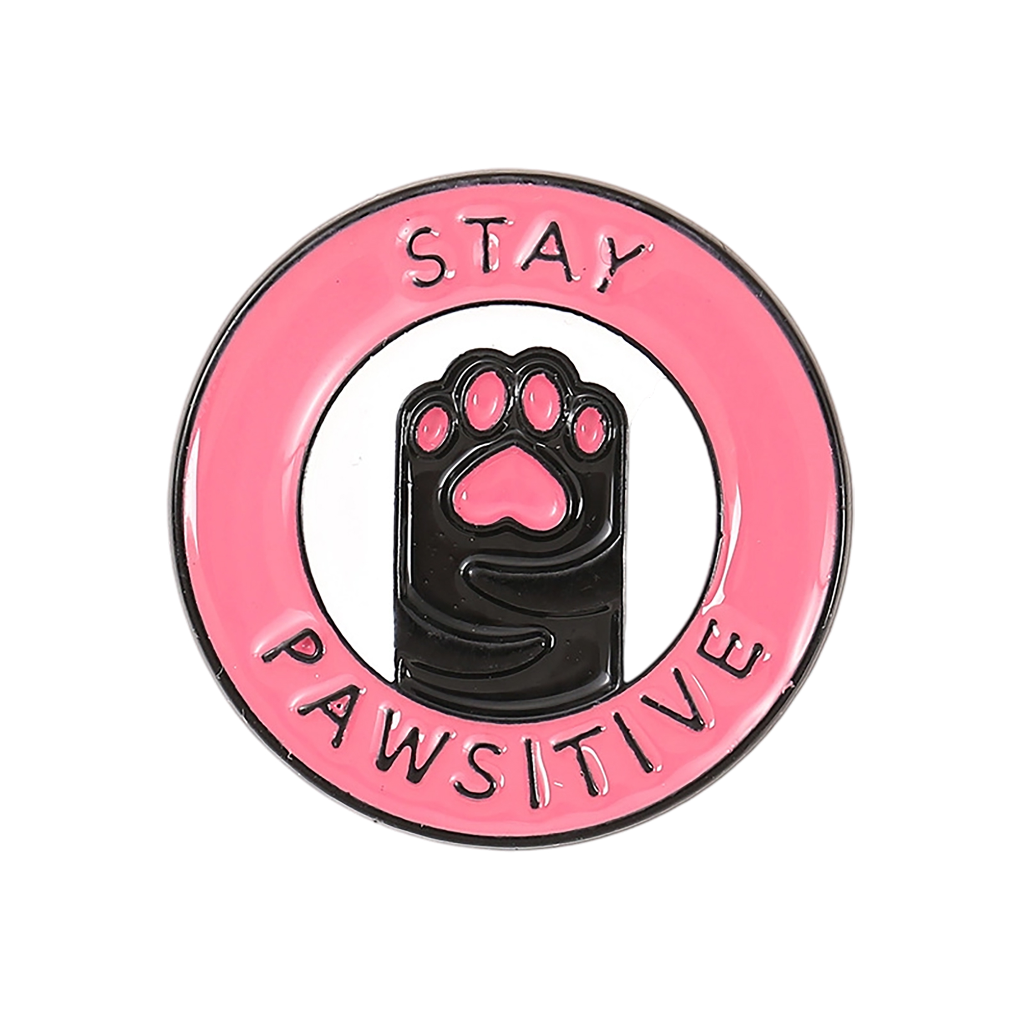 Round Zinc Alloy Metal Badge With Enamel Coating 1.2" 11