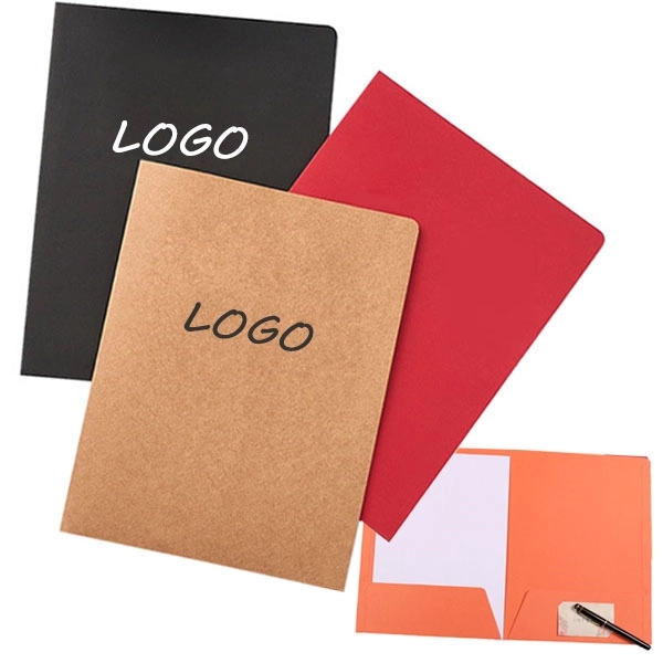 Paper Two-Pocket Presentation Folder 4