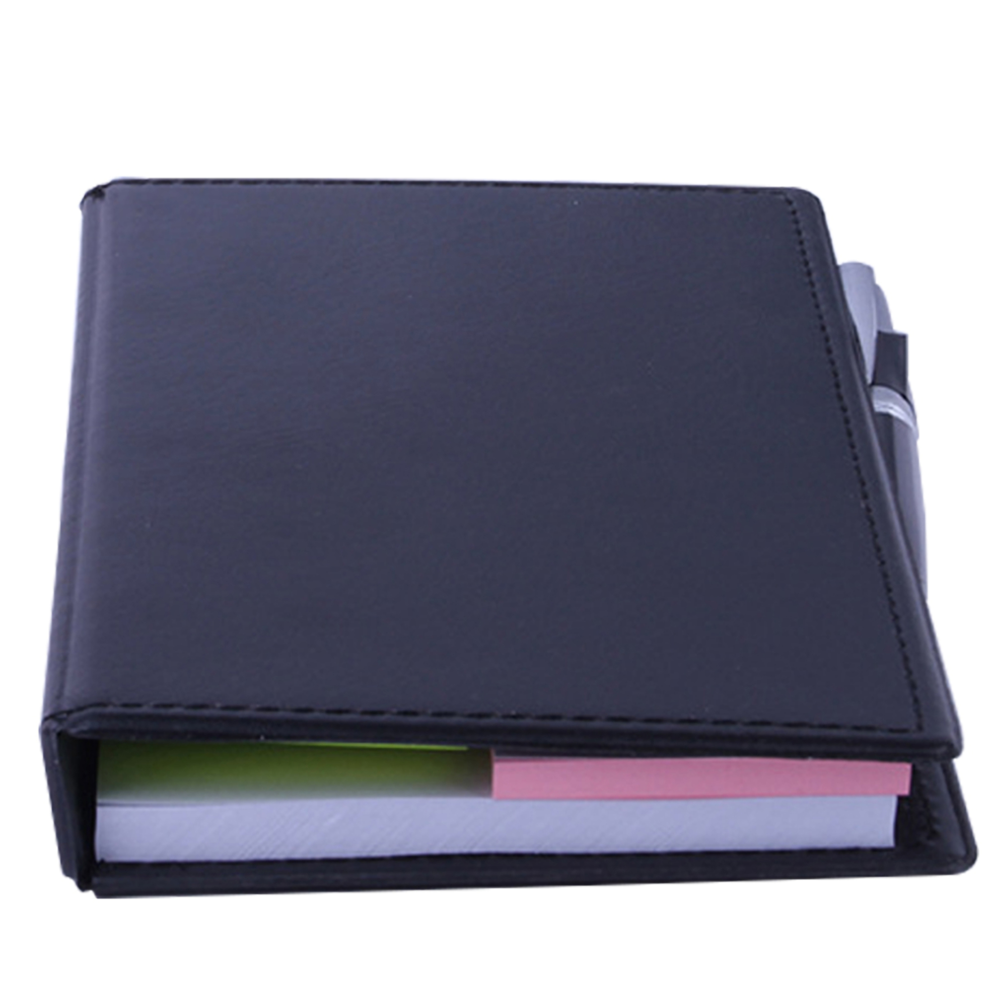 Memo Pad Holder w/Pen and Sticky Notes 2
