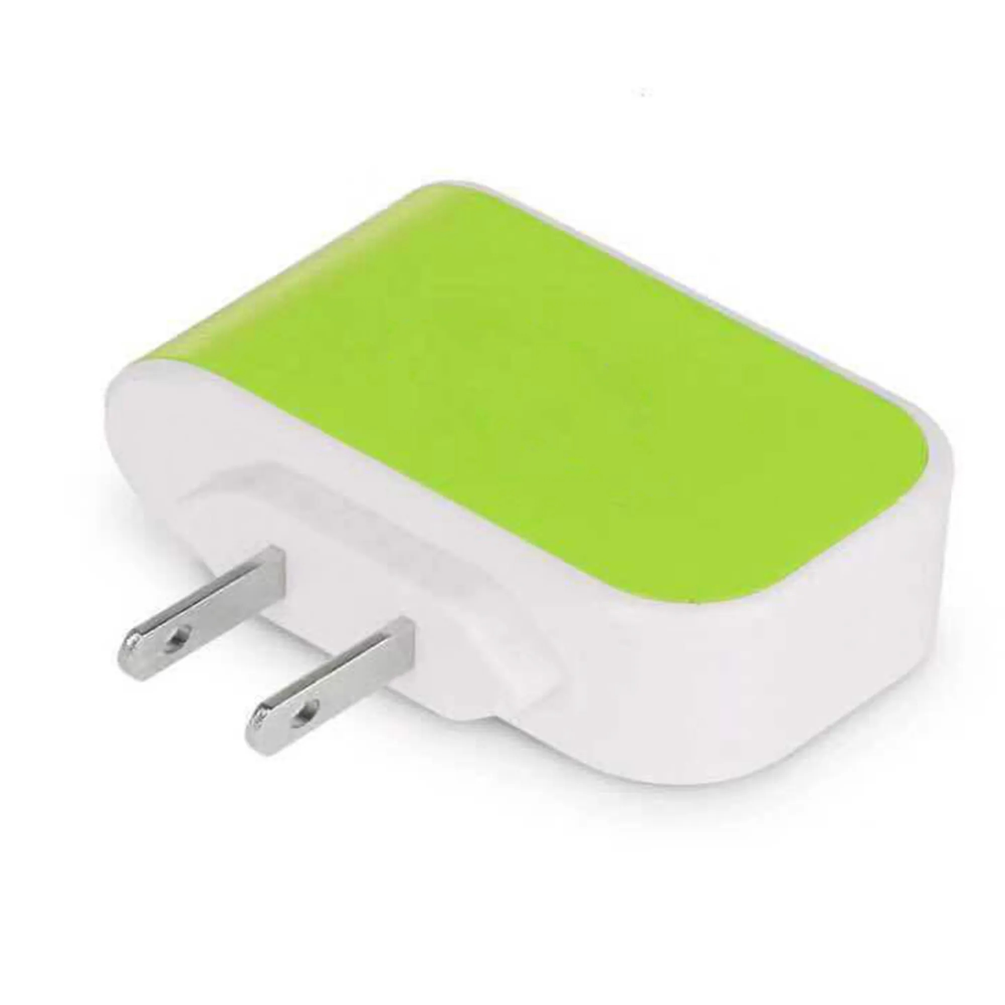 Compact 3 USB LED Charger 2.49x2.17x0.99 Inch 5