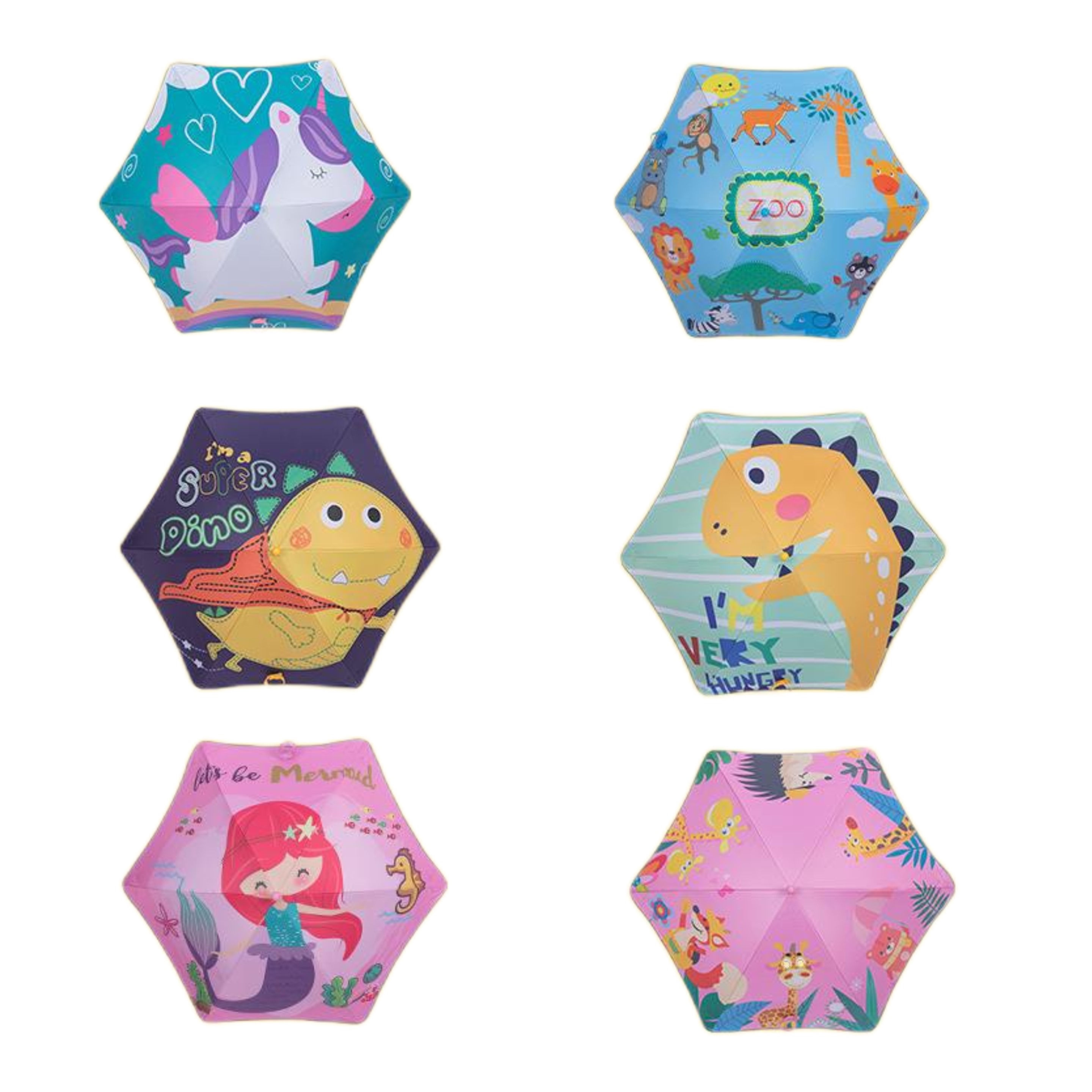 Safe Round Corner Kids Umbrella (direct import) 4